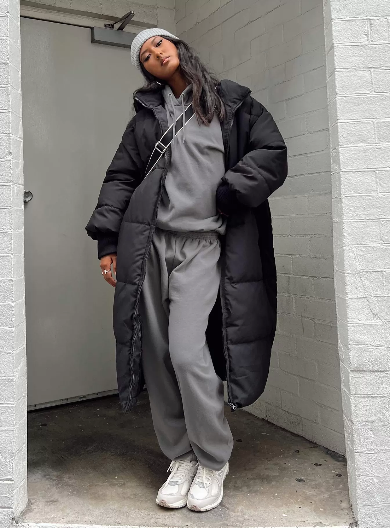 Princess Polly Puffer Jackets | Abe Longline Puffer Jacket Black