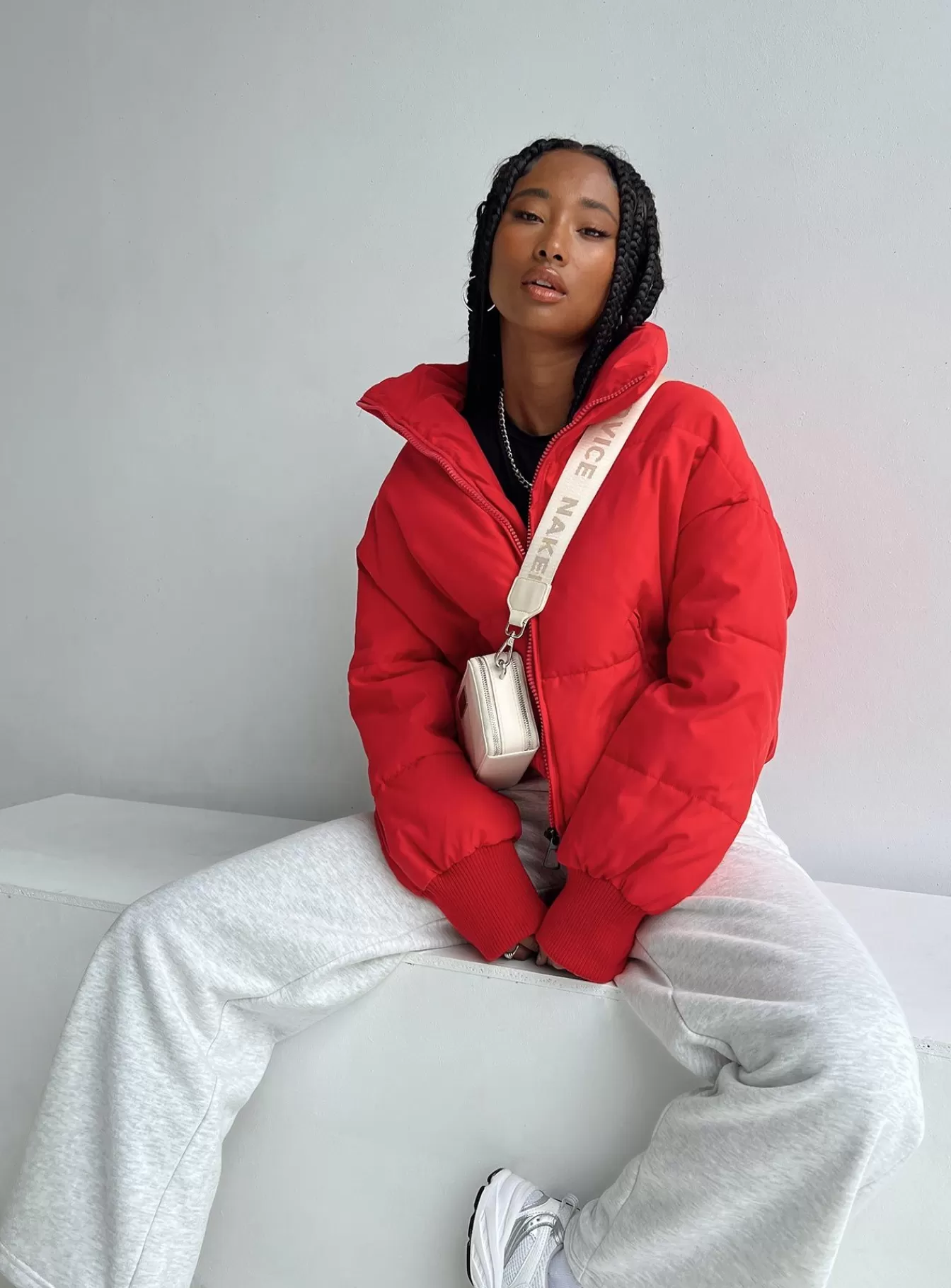 Princess Polly Puffer Jackets | Abe Puffer Jacket Red
