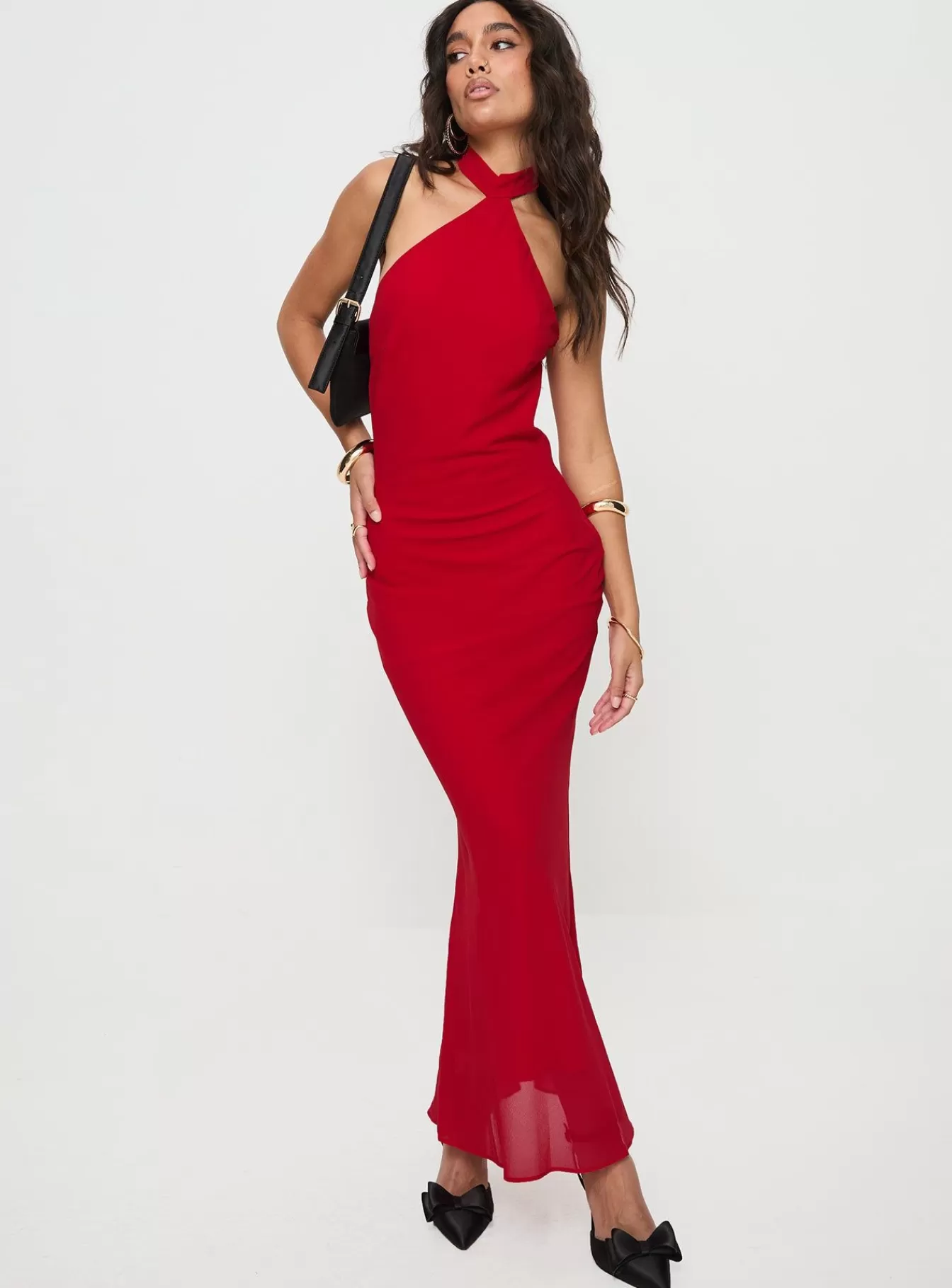 Princess Polly Maxi Dresses | Abriela Maxi Dress Red