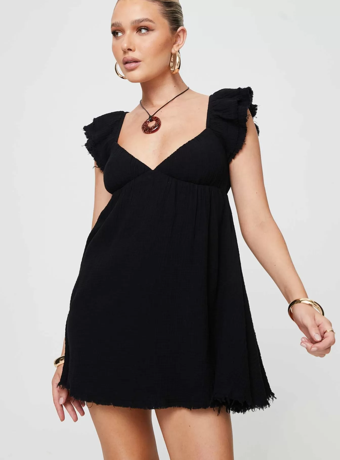 Princess Polly Mini Dresses | Aldante Mini Dress Black
