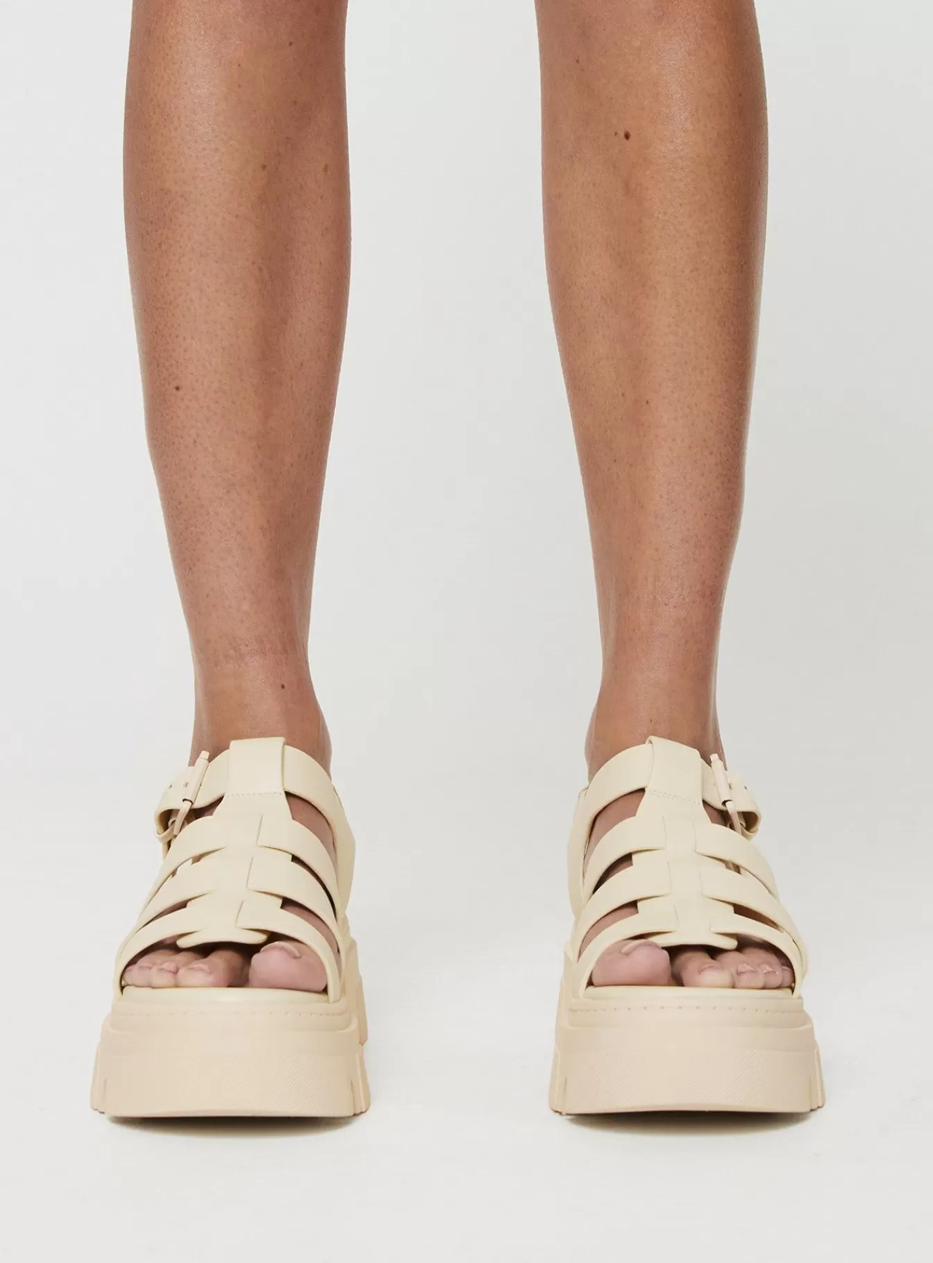 Princess Polly Sandals | Alexis Cage Sandals Stone