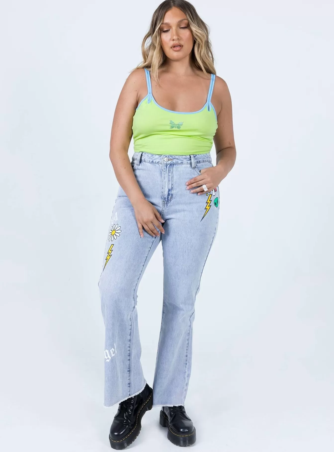 Princess Polly Jeans | All The Emotions Jeans Denim