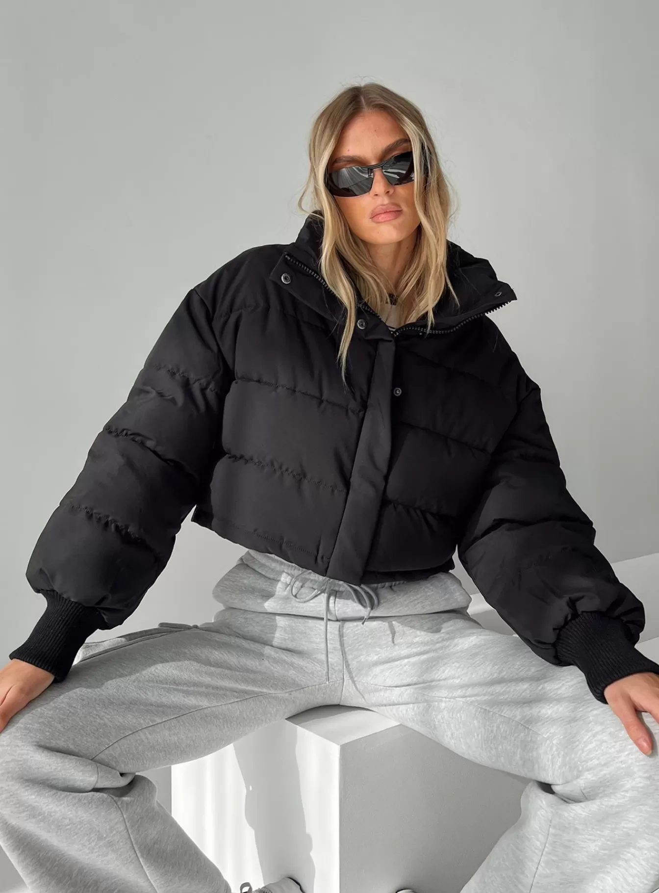 Princess Polly Puffer Jackets | Anakin Puffer Jacket Black