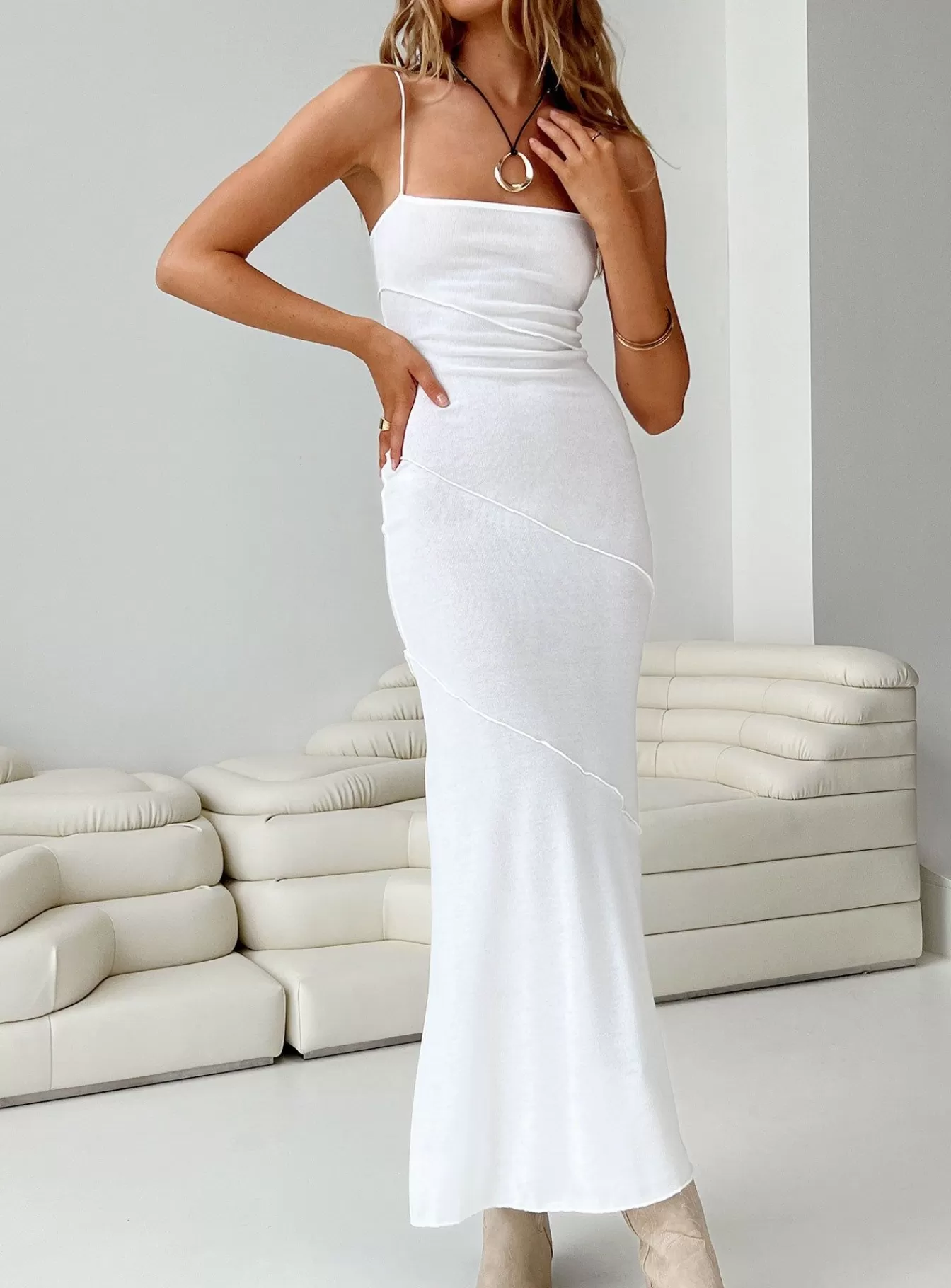 Princess Polly Maxi Dresses | Andros Maxi Dress White