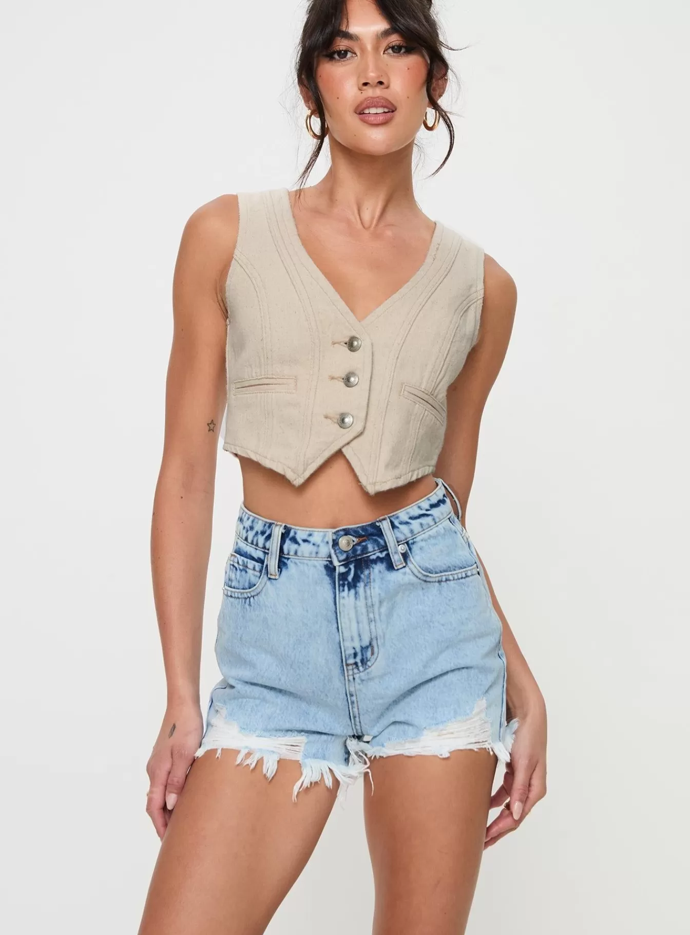 Princess Polly Shorts | Anne Shorts Denim