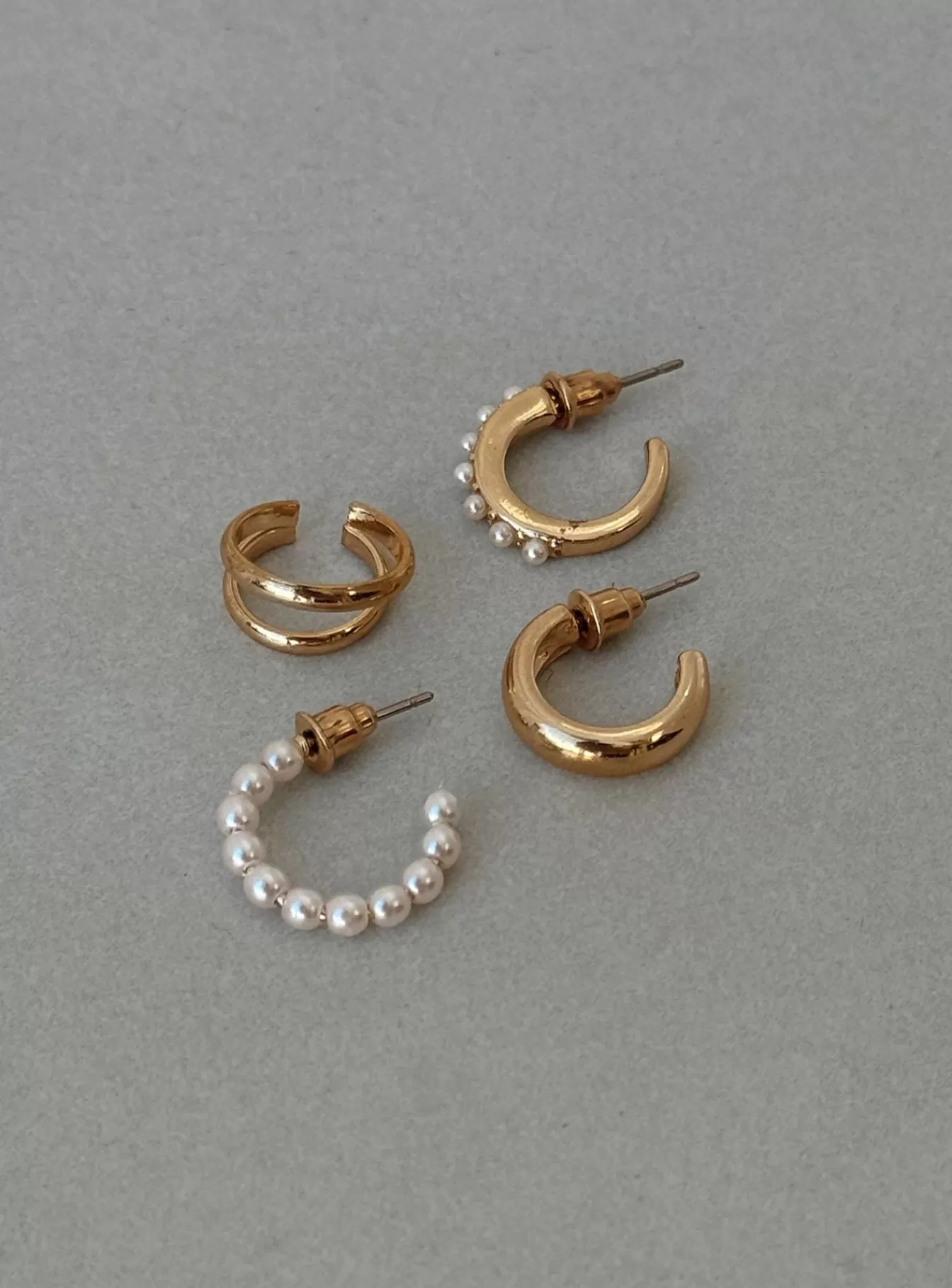 Princess Polly Lower Impact | Aquaria Earring Pack Gold
