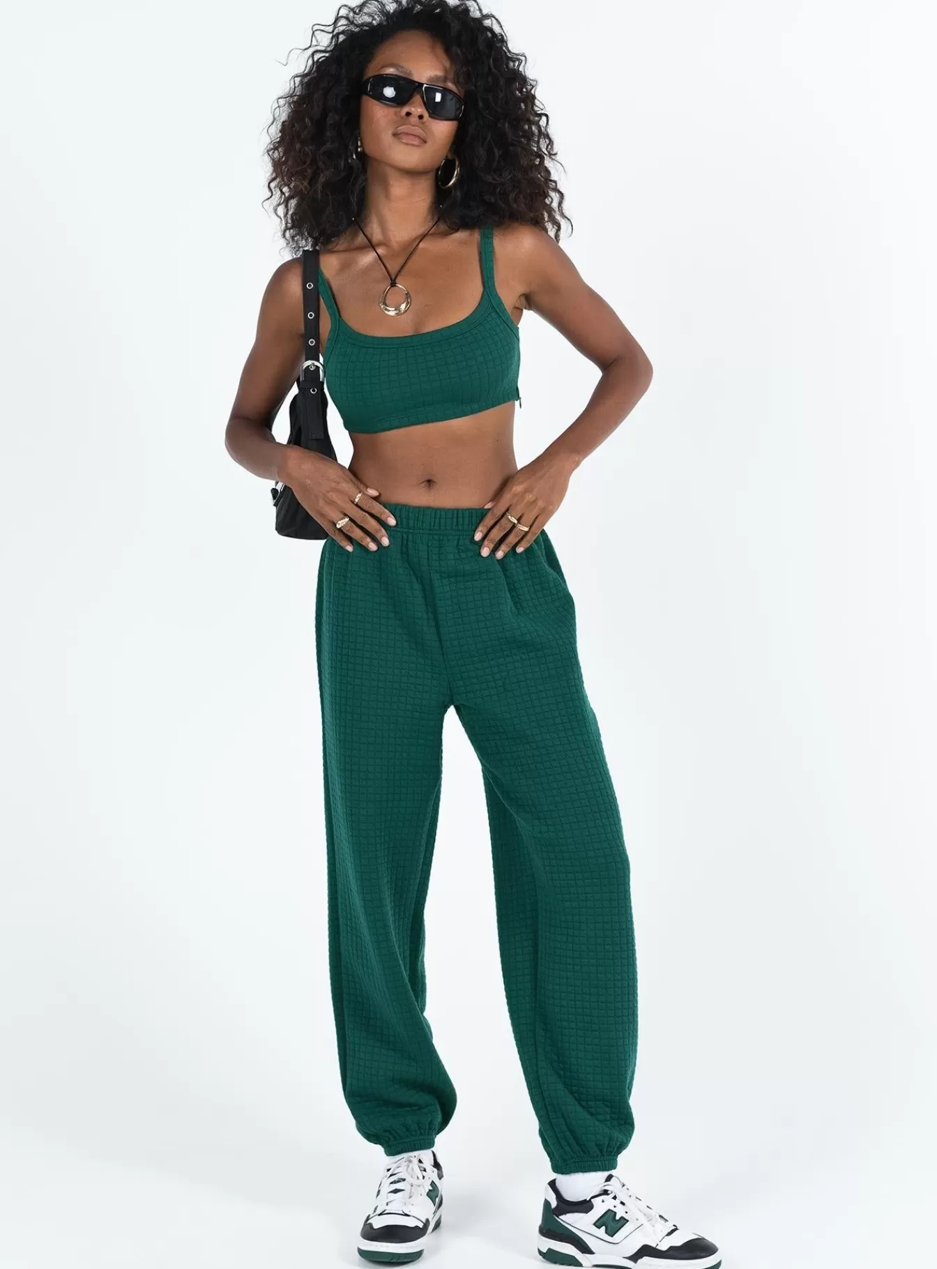 Princess Polly Pant Sets | Arabella Set Forest Green