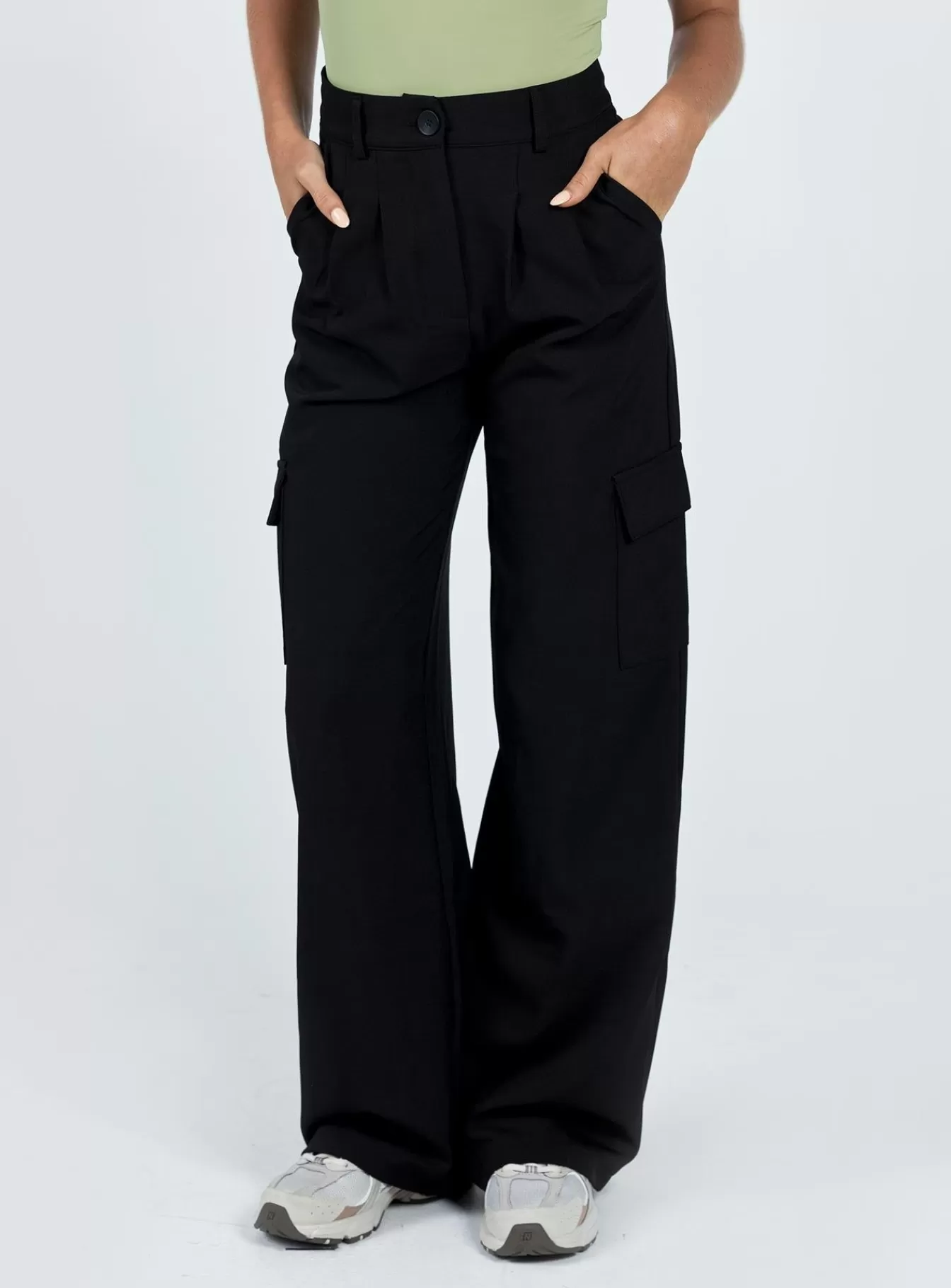 Princess Polly Pants | Archer Cargo Pants Black