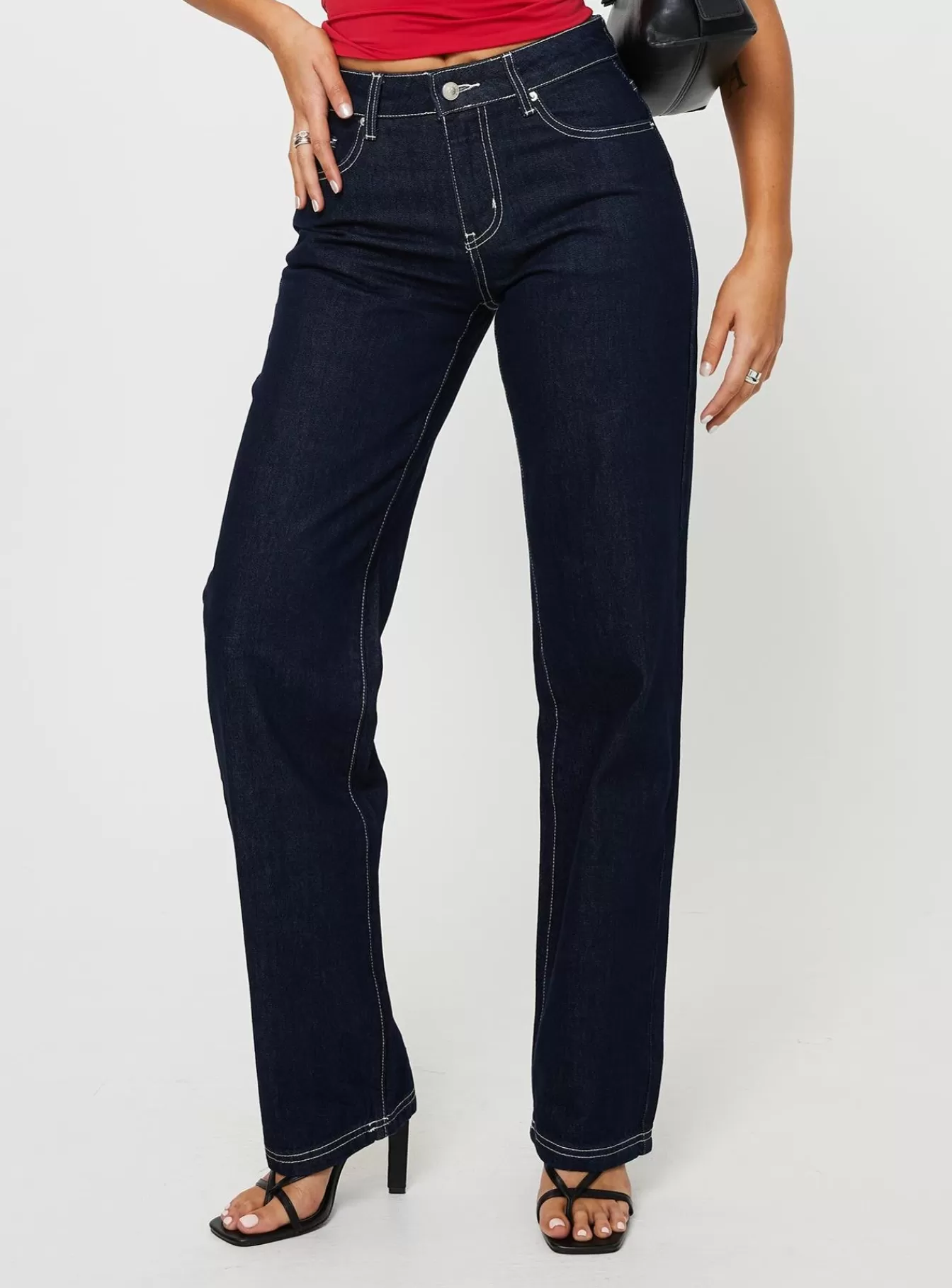 Princess Polly Jeans | Arna Jeans Indigo Denim