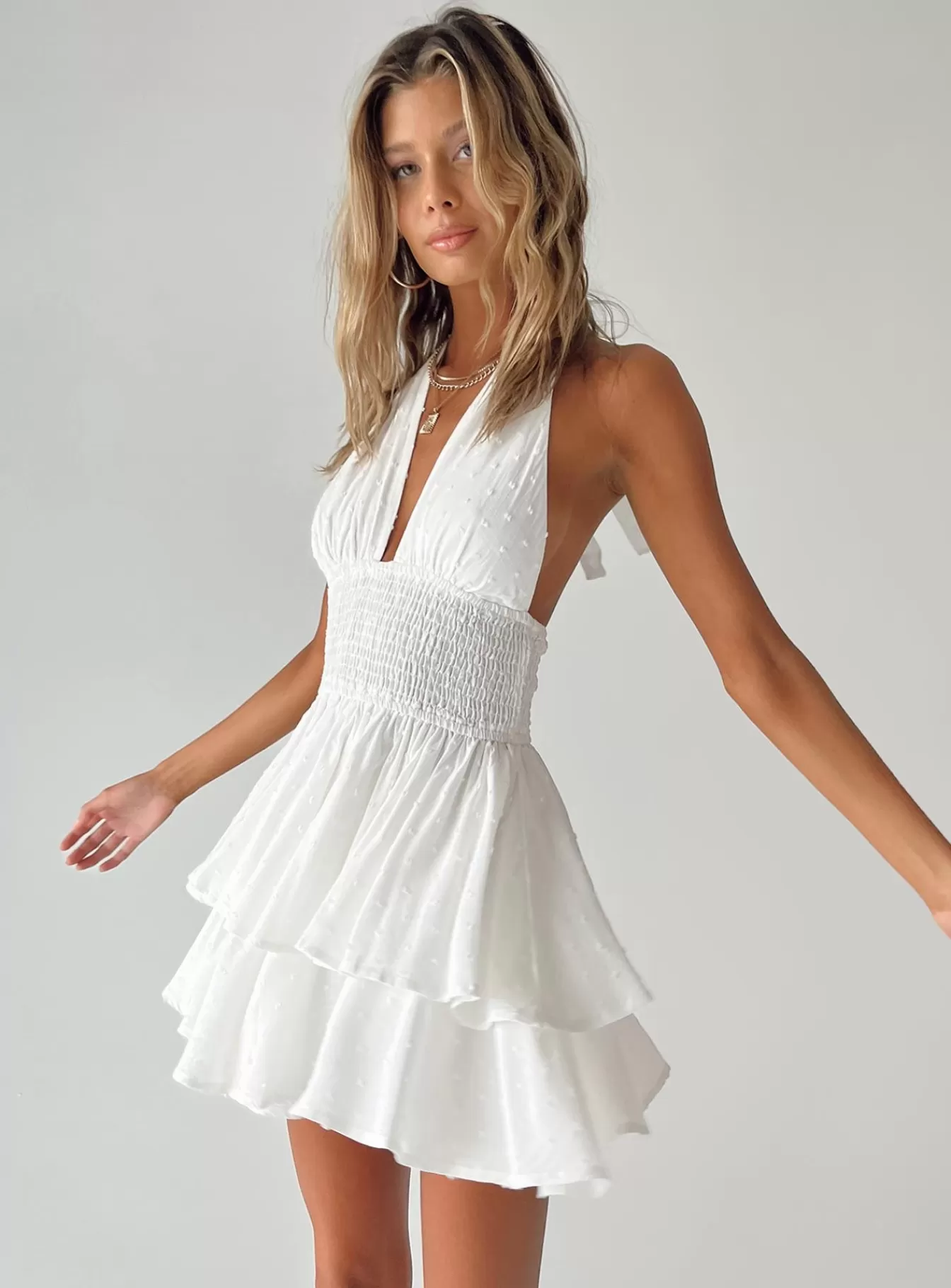 Princess Polly Rompers | Averie Halter Romper White
