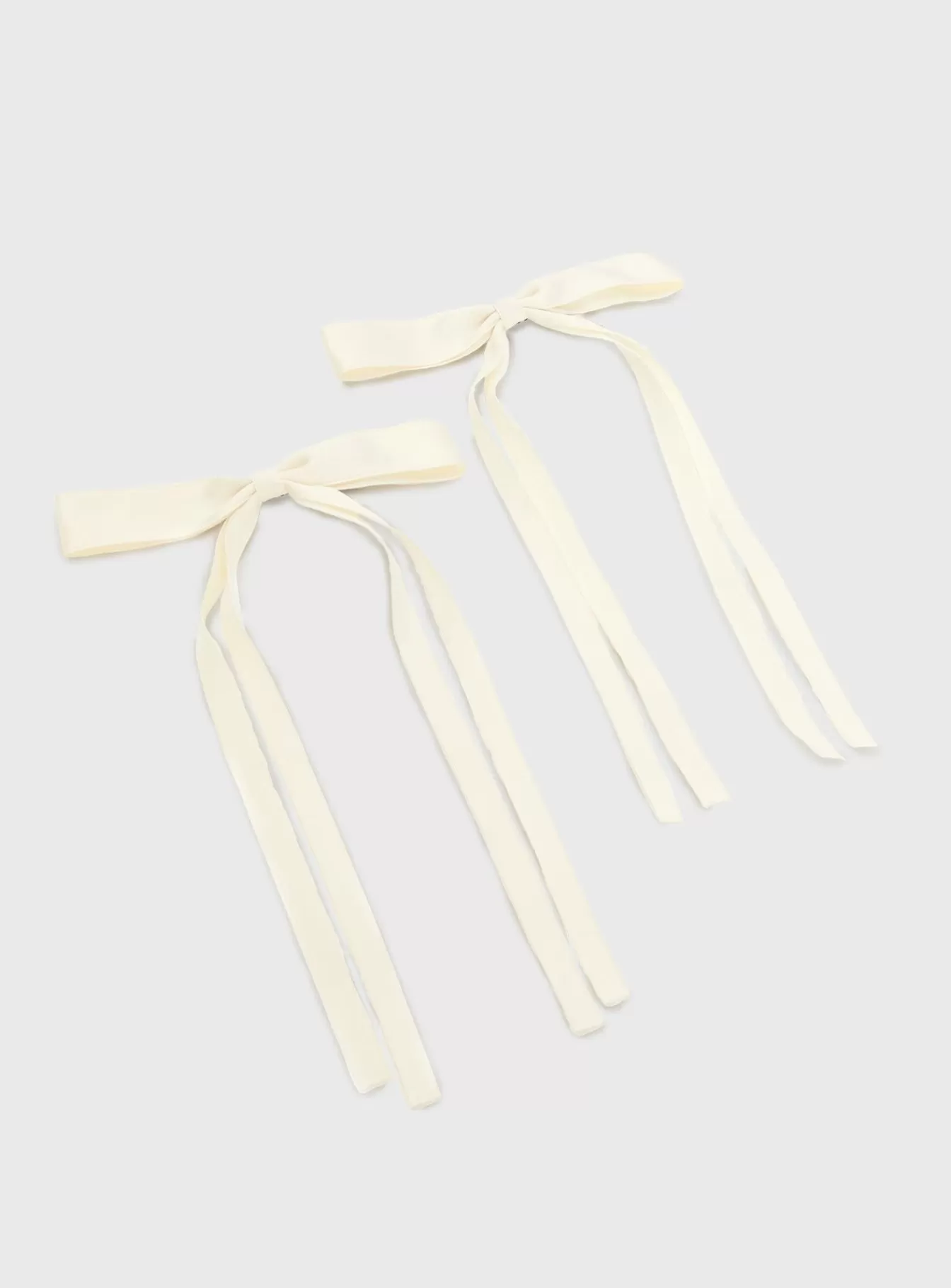 Princess Polly Hair Accessories | Ayra Hair Bow Pack White