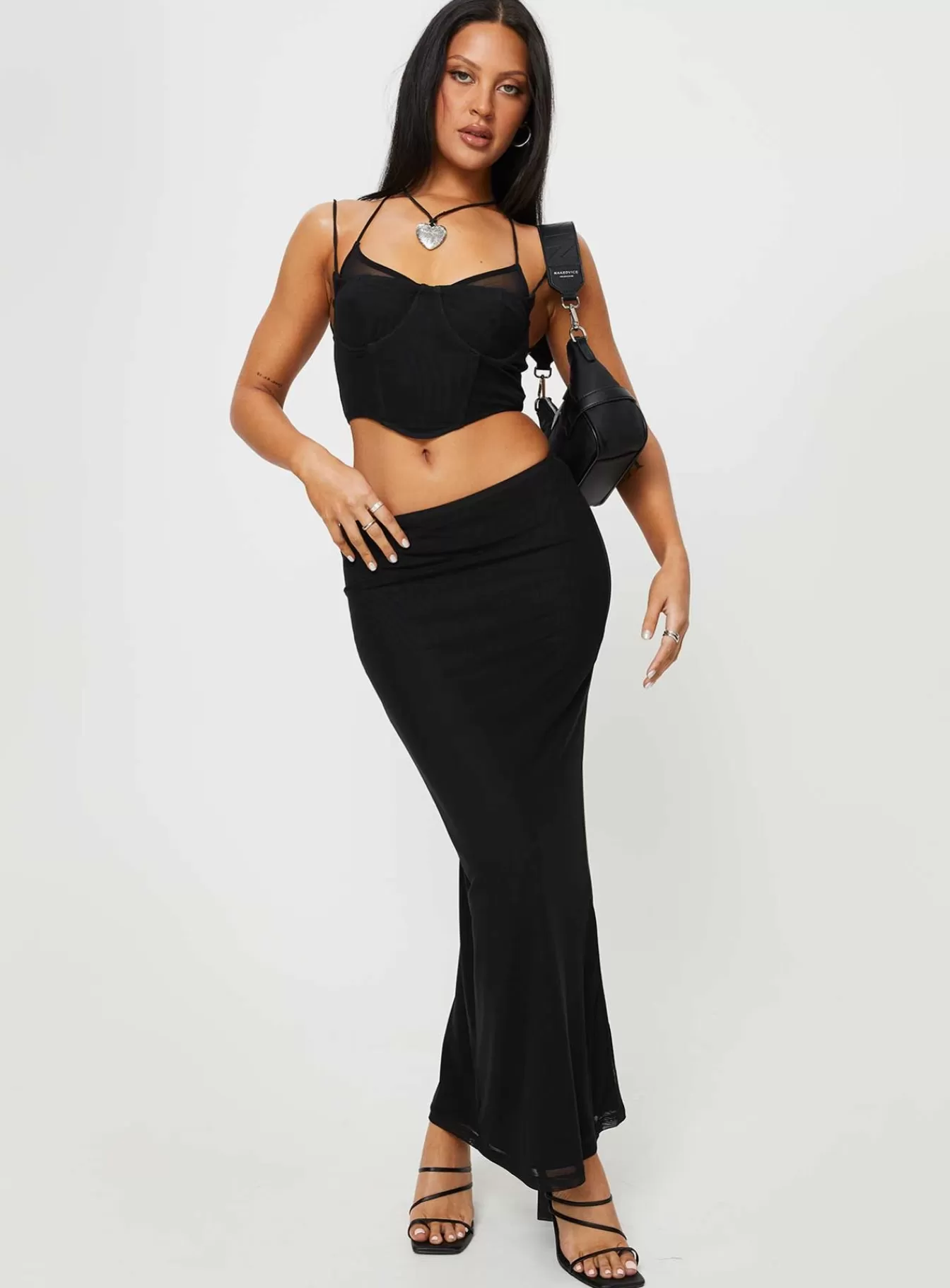 Princess Polly Corsets & Bustiers | Be The Change Set Black