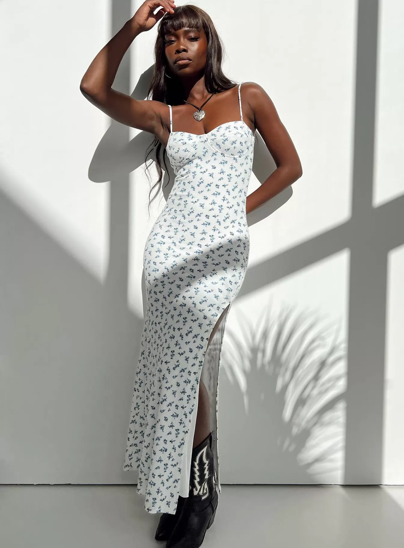 Princess Polly Maxi Dresses | Belladonna Maxi Dress Blue Floral
