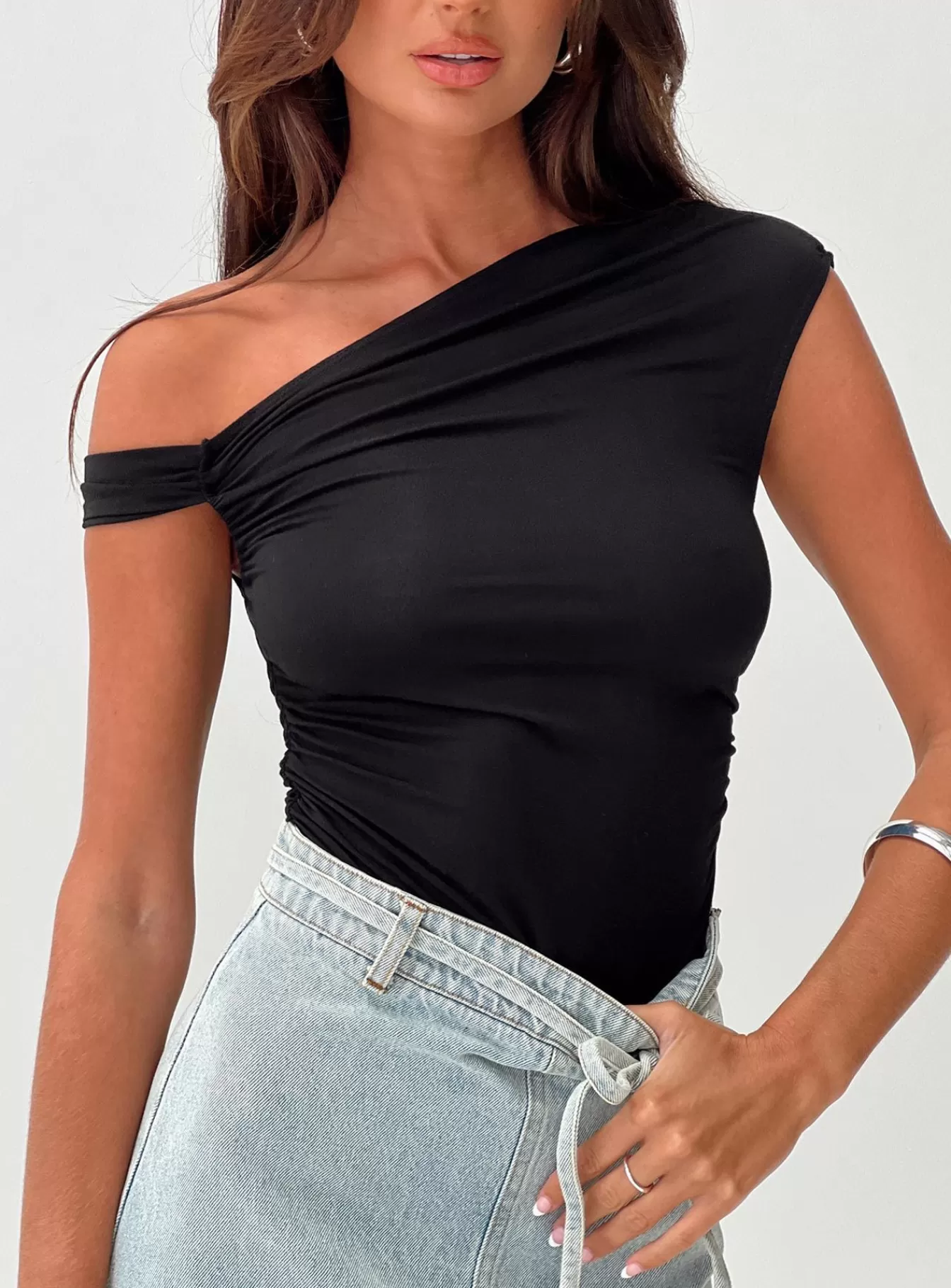 Princess Polly Bodysuits | Beller Bodysuit Black