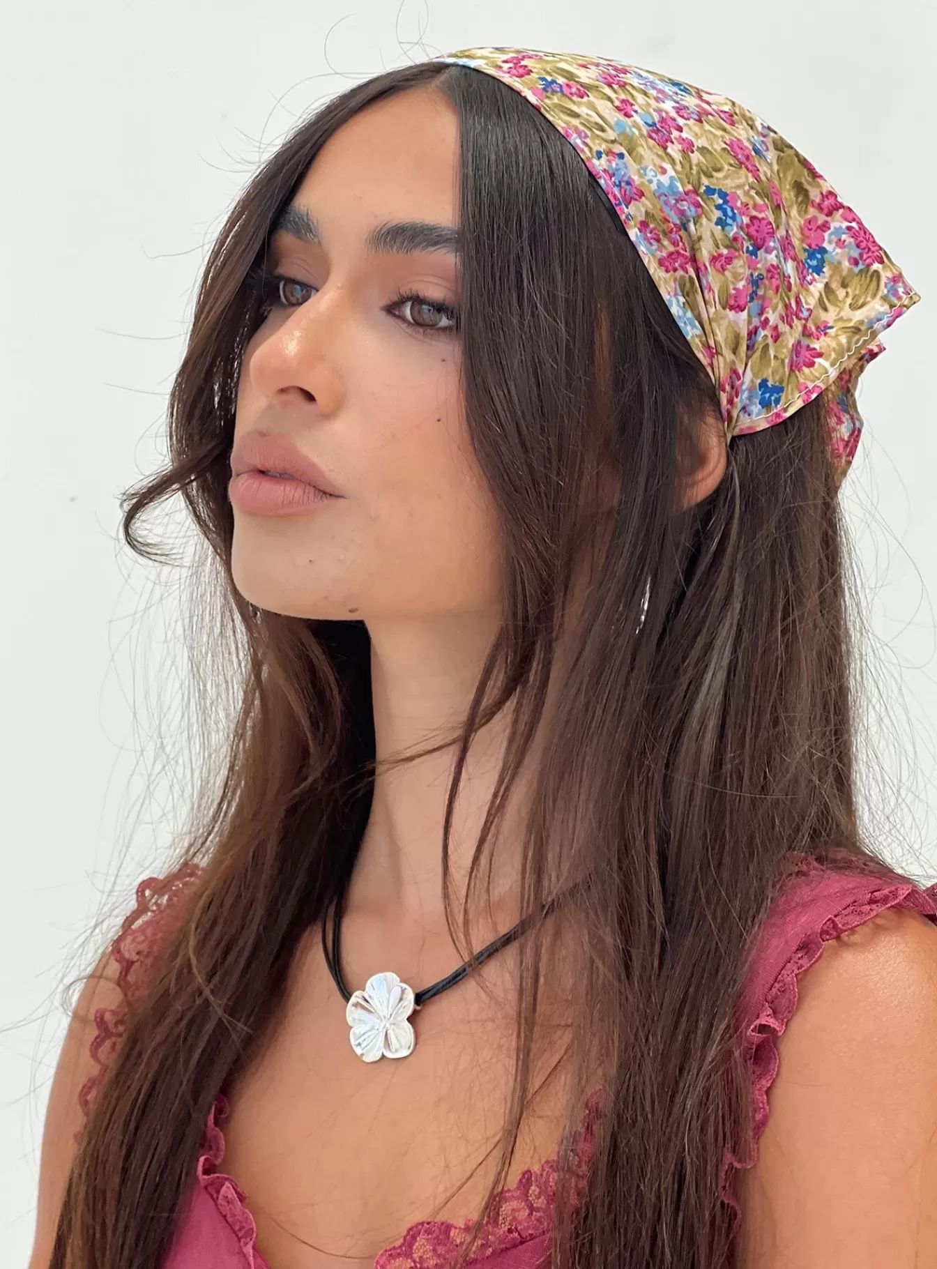 Princess Polly Hair Accessories | Belong To The Sun Hair Scarf Pink Multi