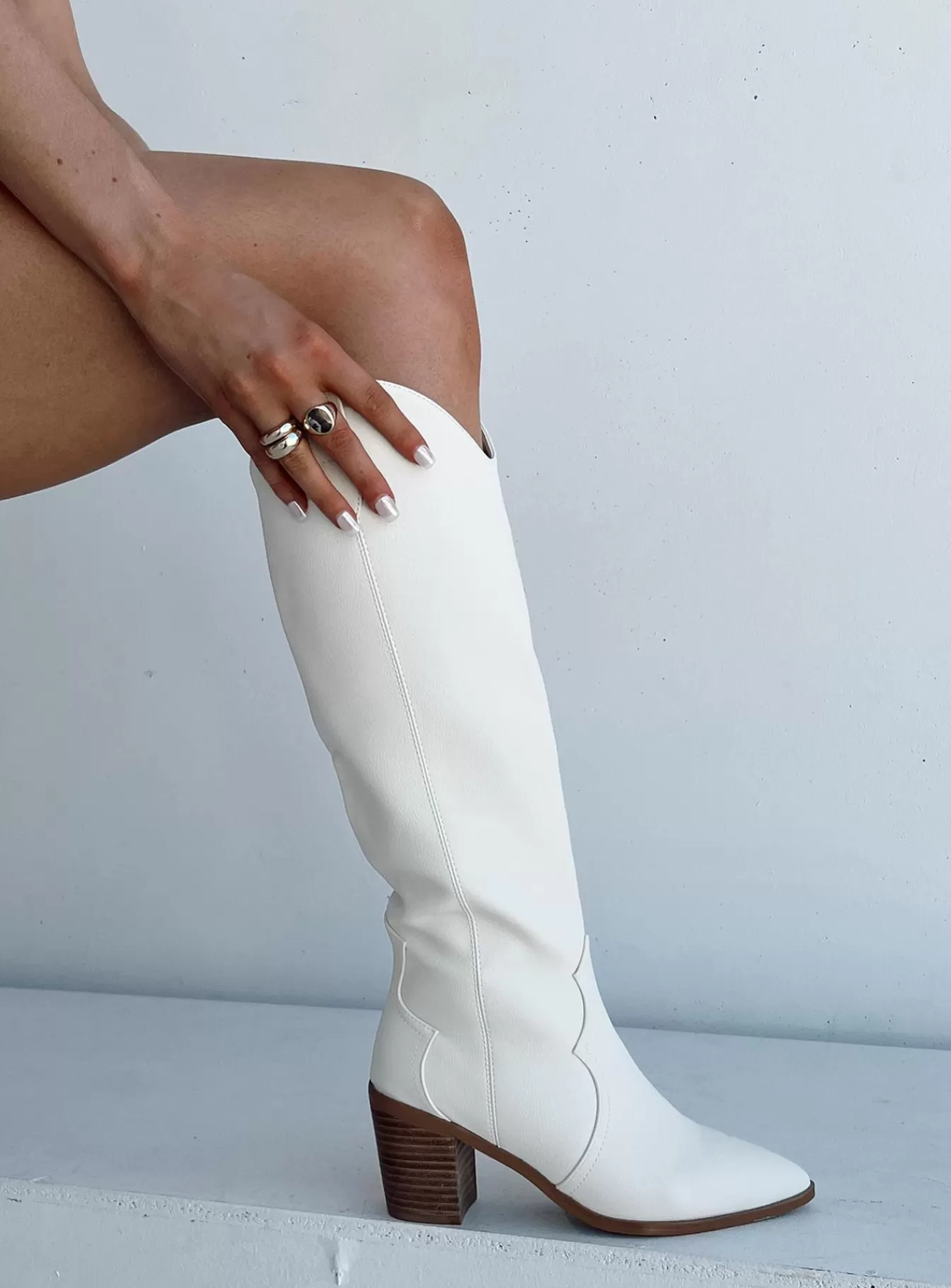 Princess Polly Boots | Billini Novena Boots Off White
