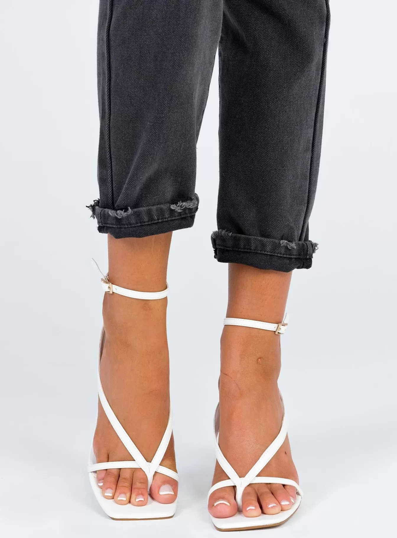 Princess Polly Heels | Billini Stefani Heels White