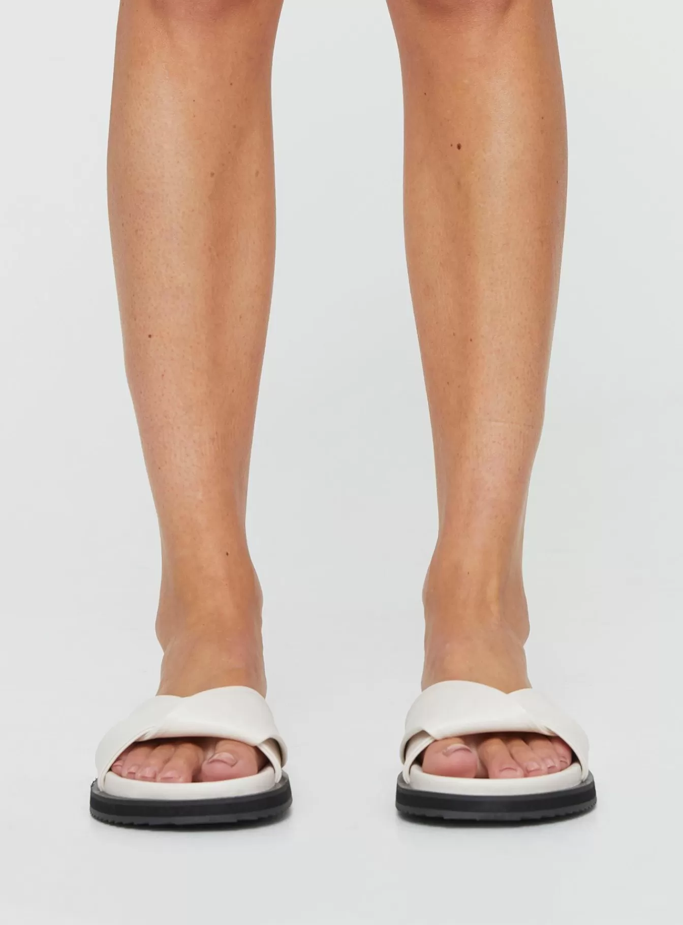 Princess Polly Sandals | Billini Talen Slides Alabaster