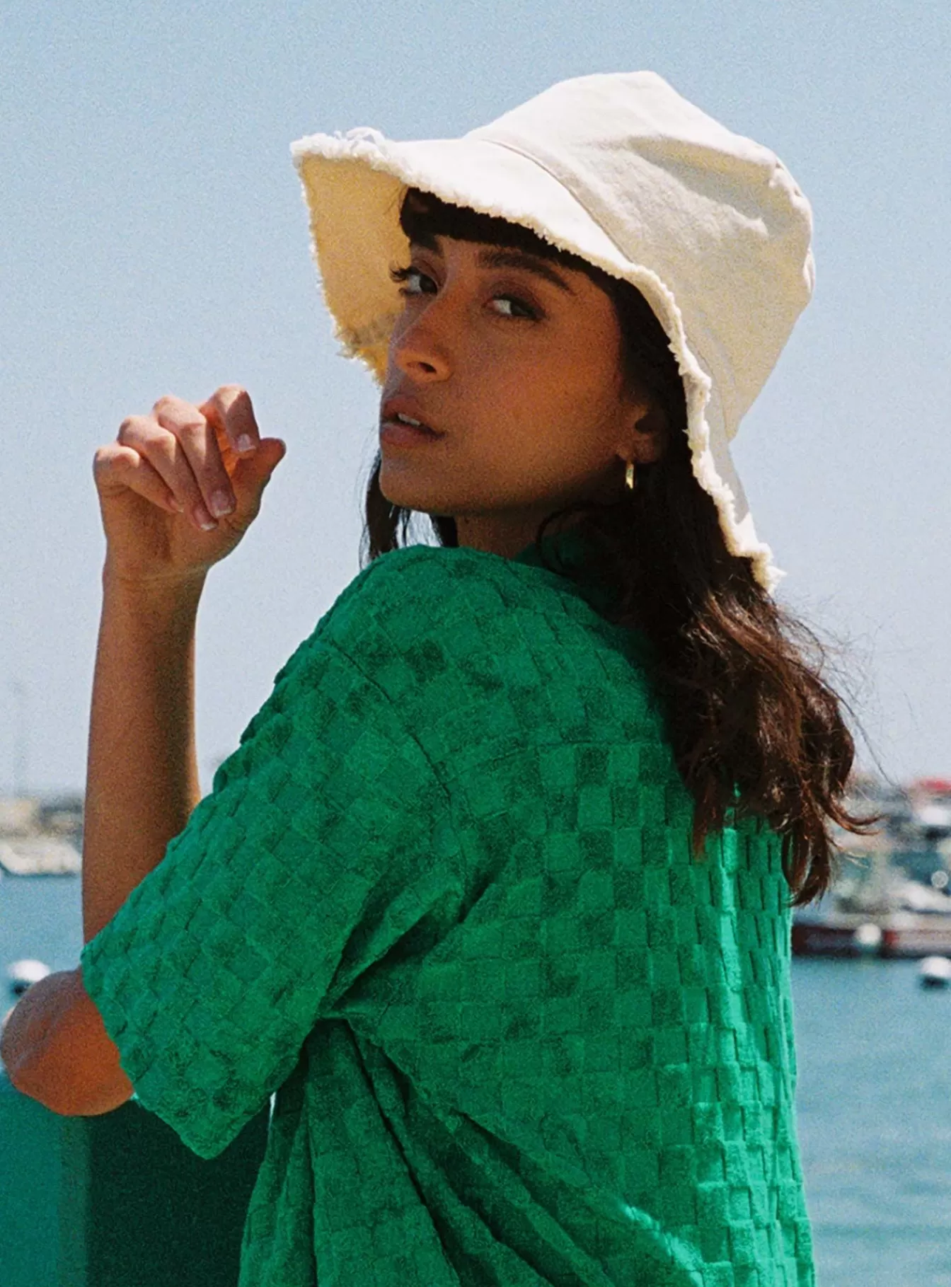 Princess Polly Hats | Bonnin Canvas Bucket Hat Cream