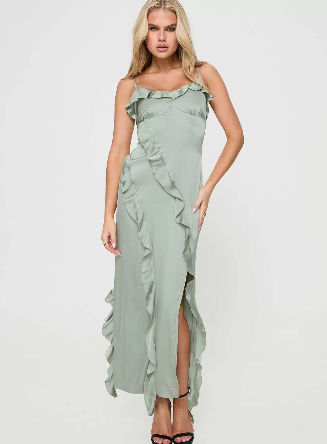 Princess Polly Maxi Dresses | Branwell Maxi Dress Sage