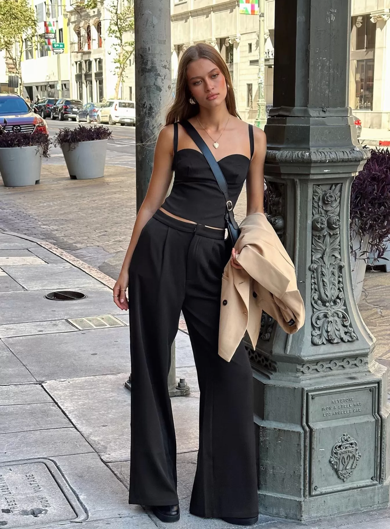 Princess Polly Spring Tops | Briana Set Black