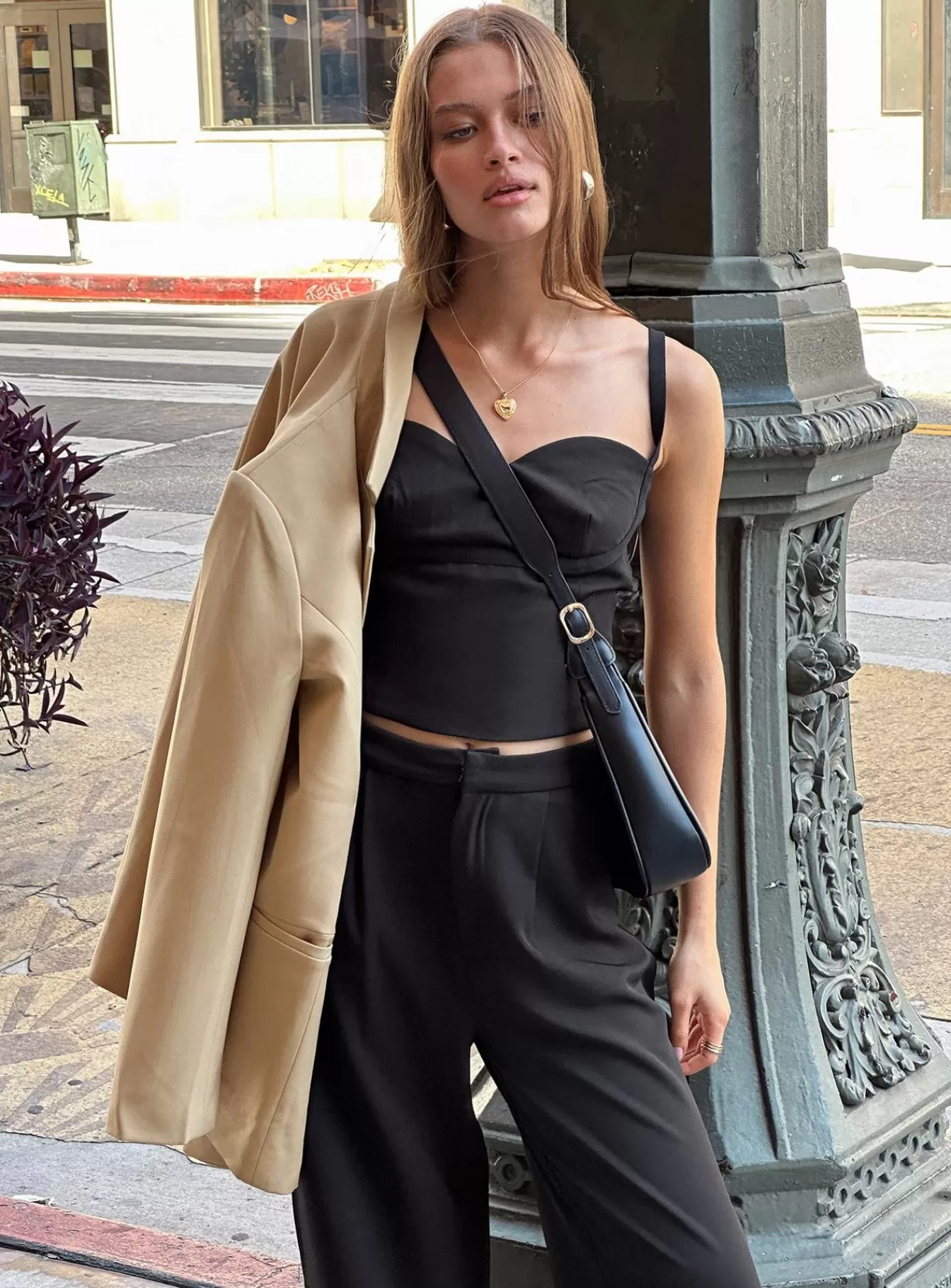 Princess Polly Spring Tops | Briana Set Black