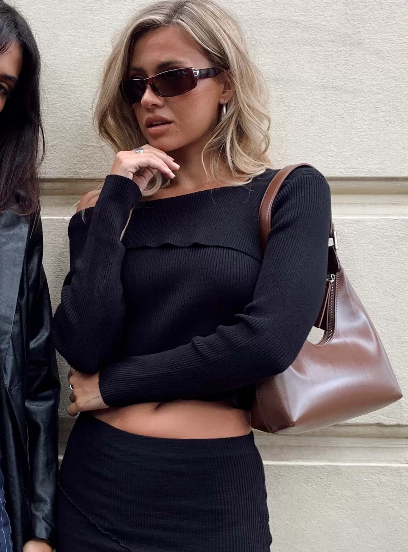 Princess Polly Knitted Sweaters | Brookman Sweater Black