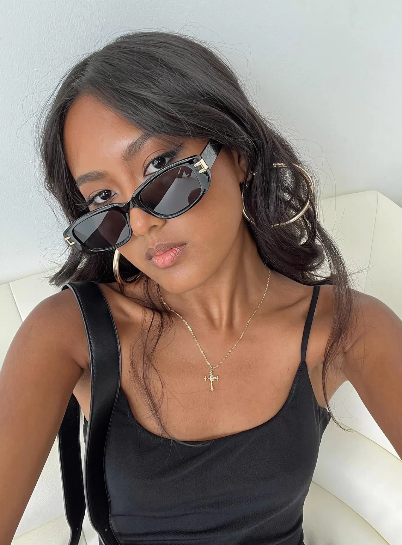 Princess Polly Sunglasses | Brunz Sunglasses Black