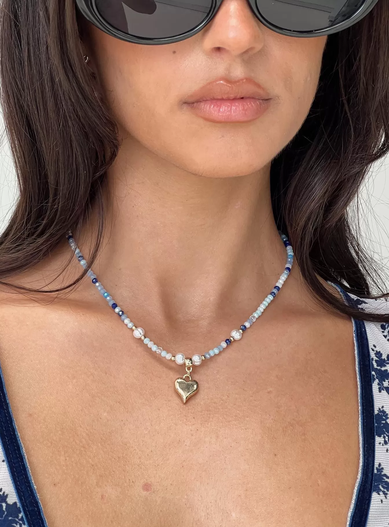 Princess Polly Necklaces | Cadern Beaded Heart Necklace Multi
