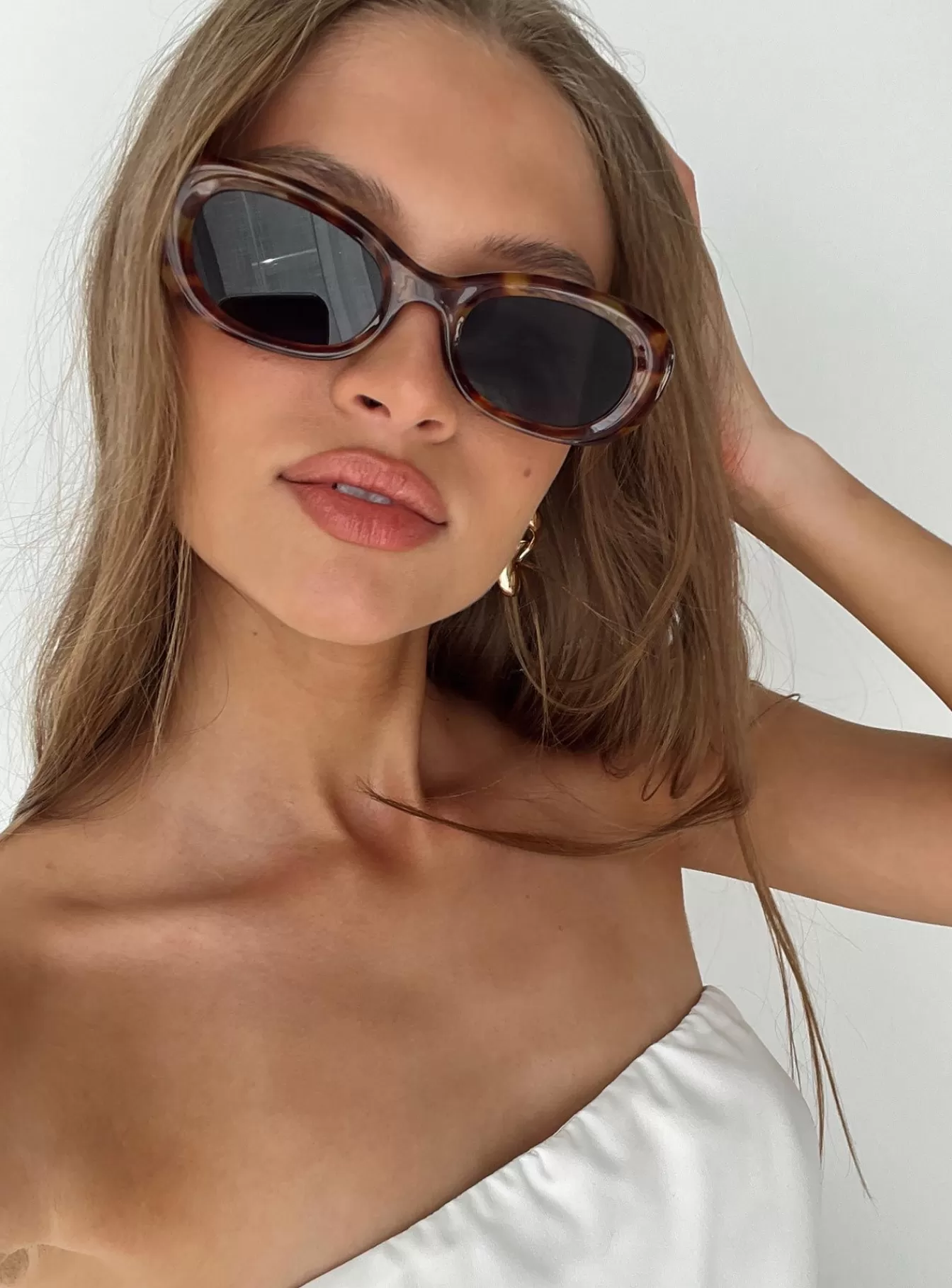 Princess Polly Sunglasses | Calianna Sunglasses Brown Tort