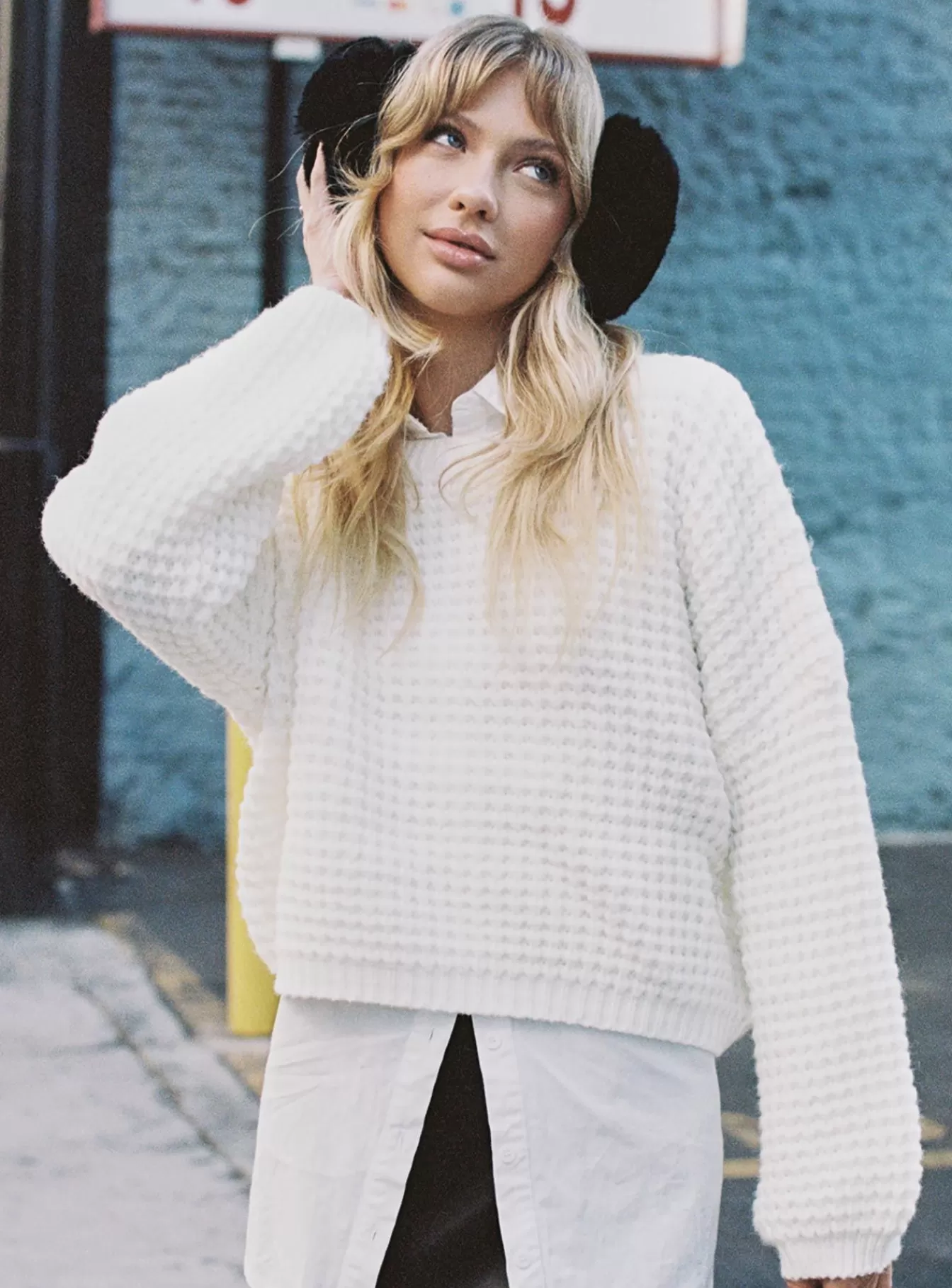 Princess Polly Knitted Sweaters | Calvary Sweater White