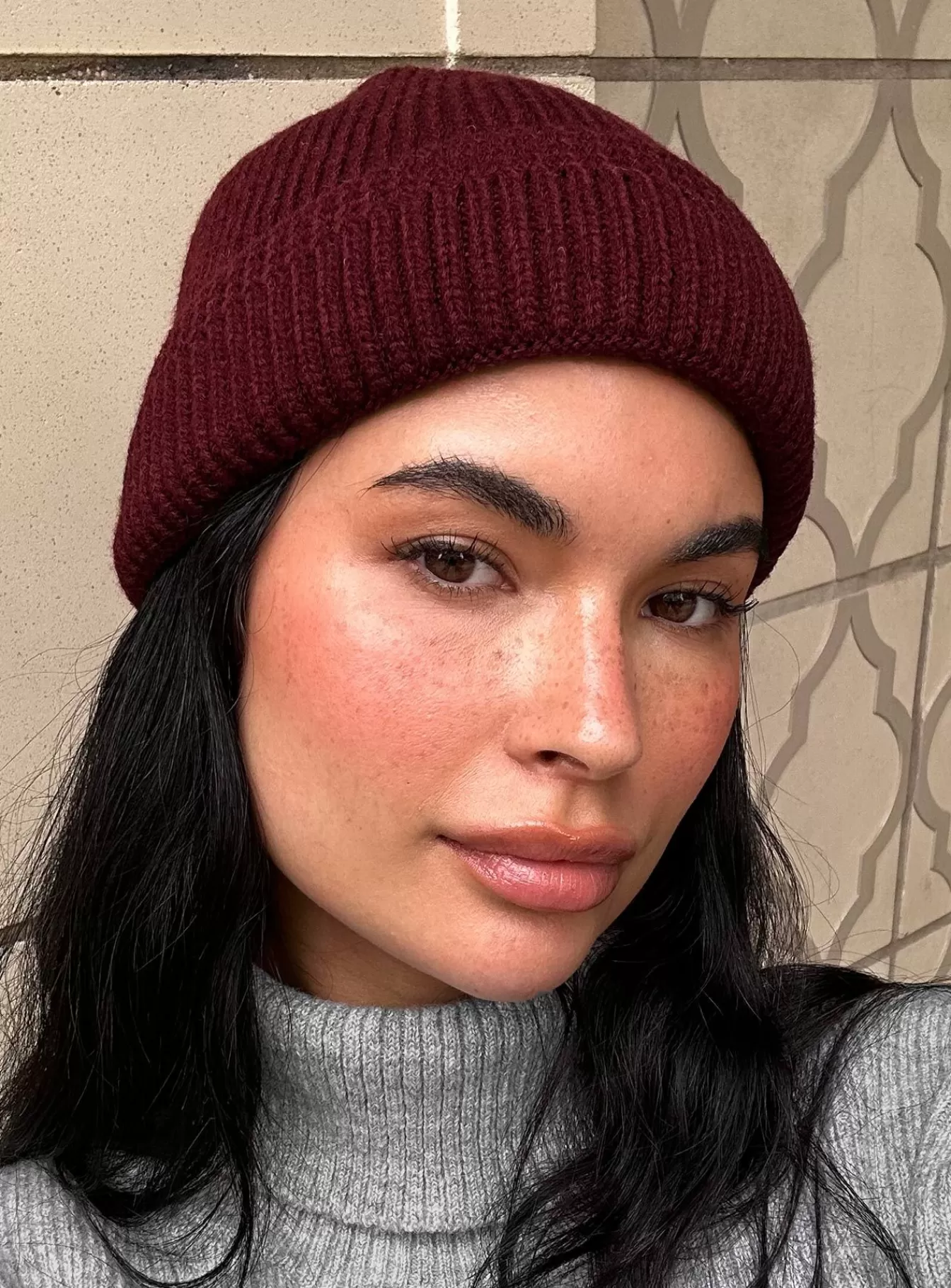 Princess Polly Hats | Camdyn Beanie Maroon