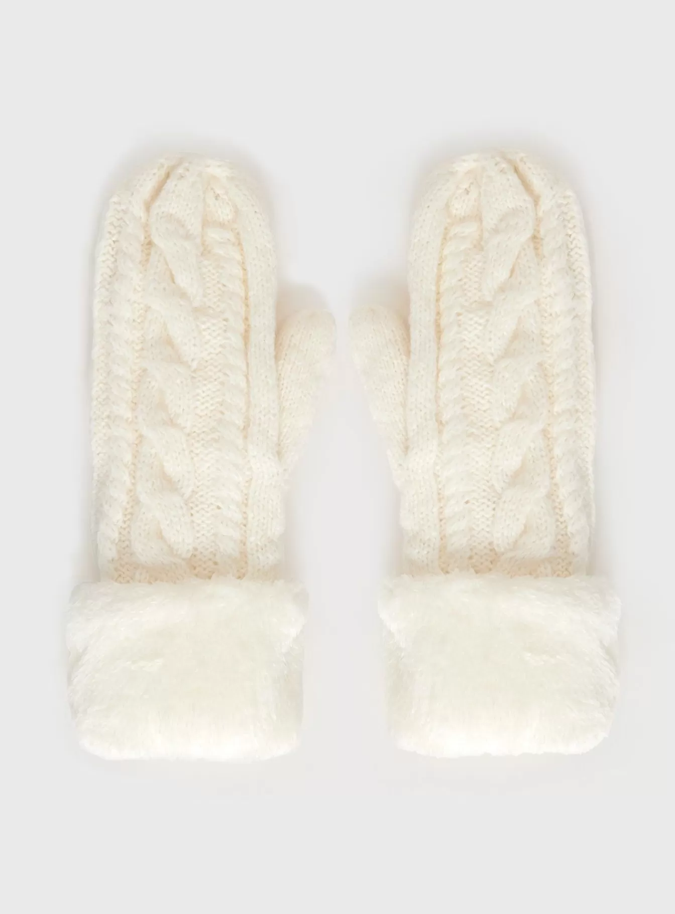 Princess Polly Specialty Items | Charel Mittens White