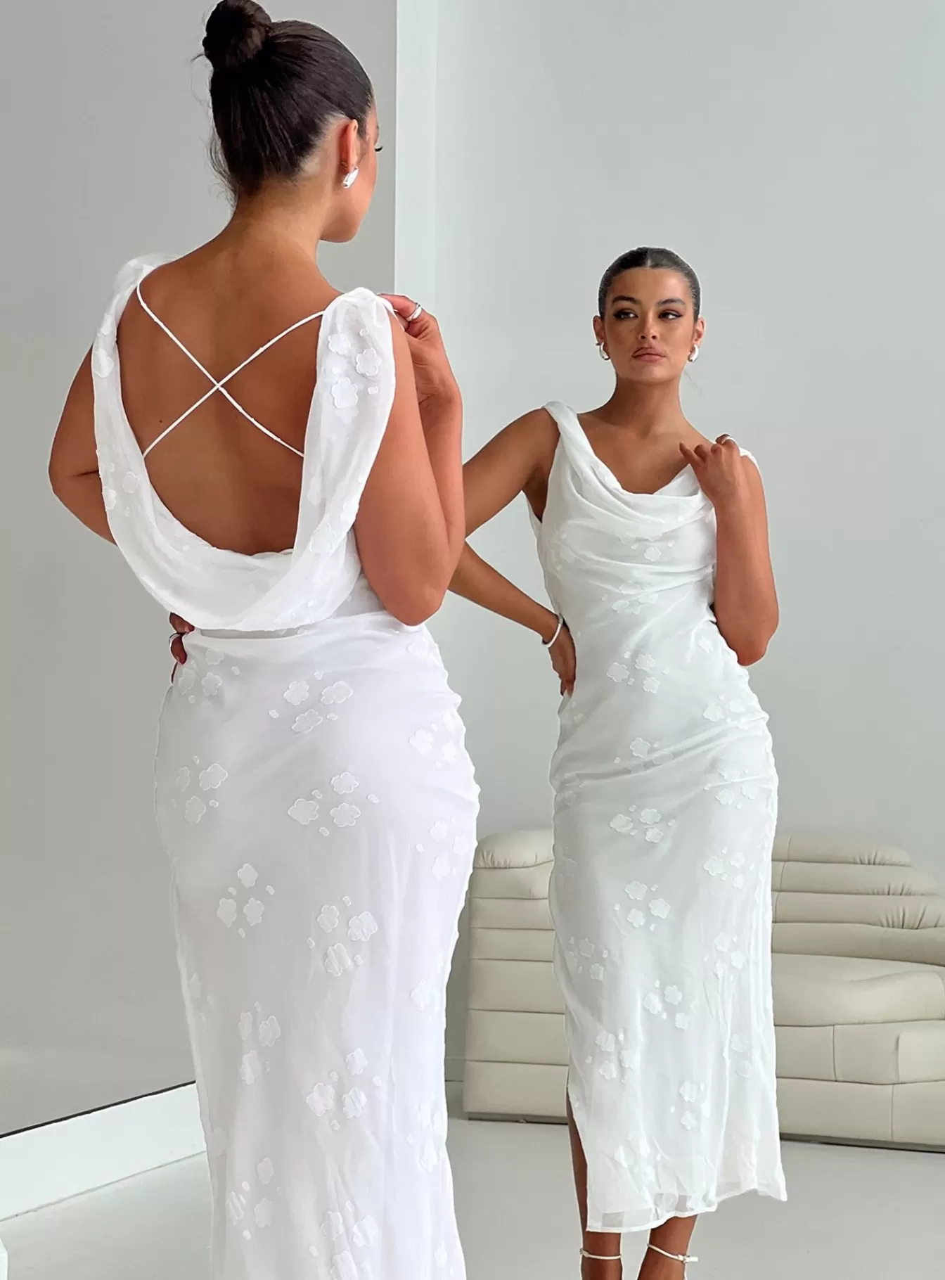 Princess Polly Maxi Dresses | Contessa Maxi Dress White