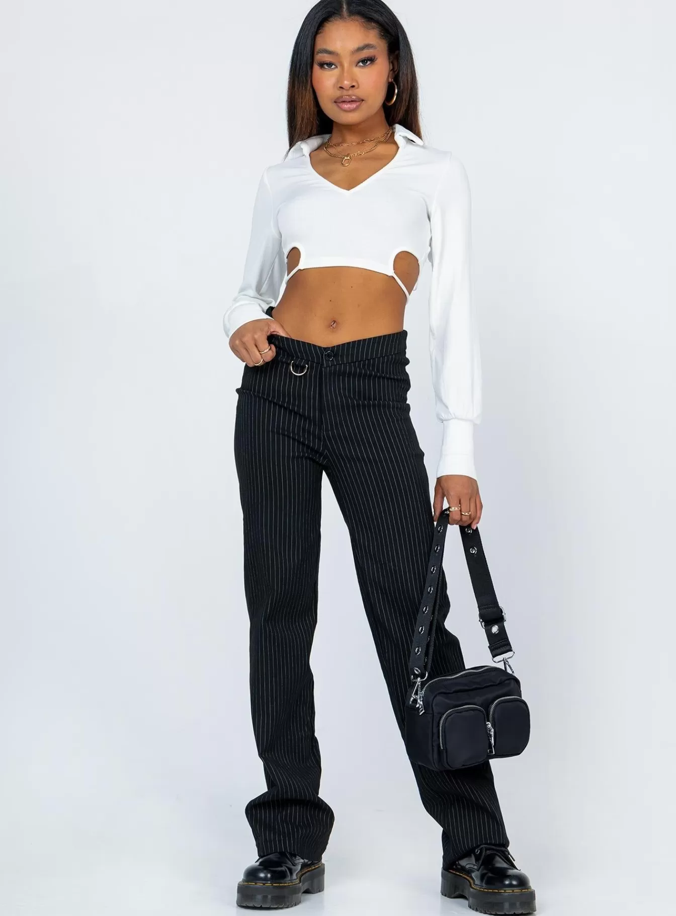 Princess Polly Long Sleeve Tops | Corbin Long Sleeve Top White