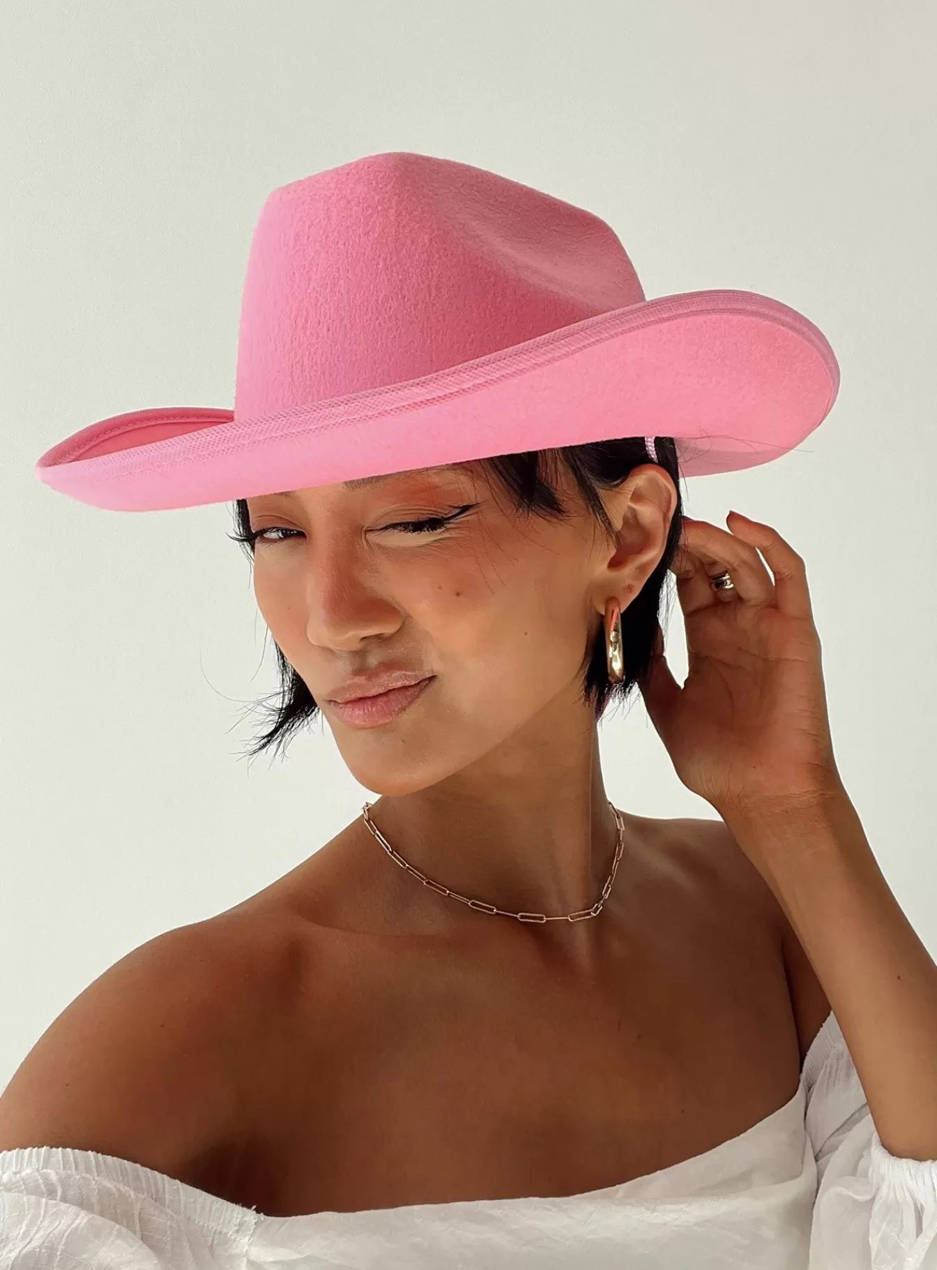 Princess Polly Hats | Coulson Cowboy Hat Pink