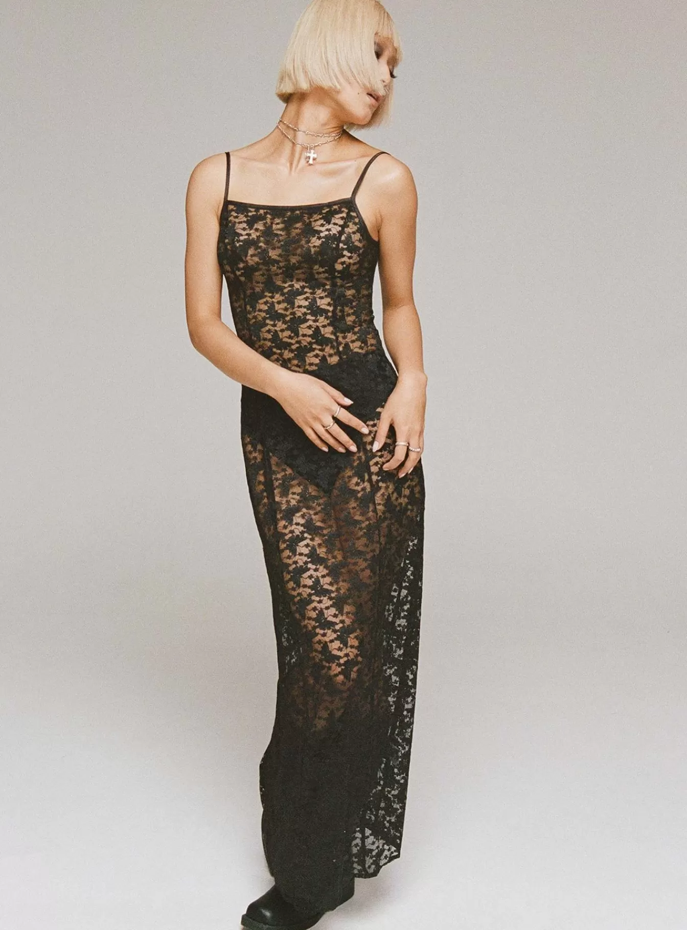 Princess Polly Maxi Dresses | Countess Maxi Dress Black