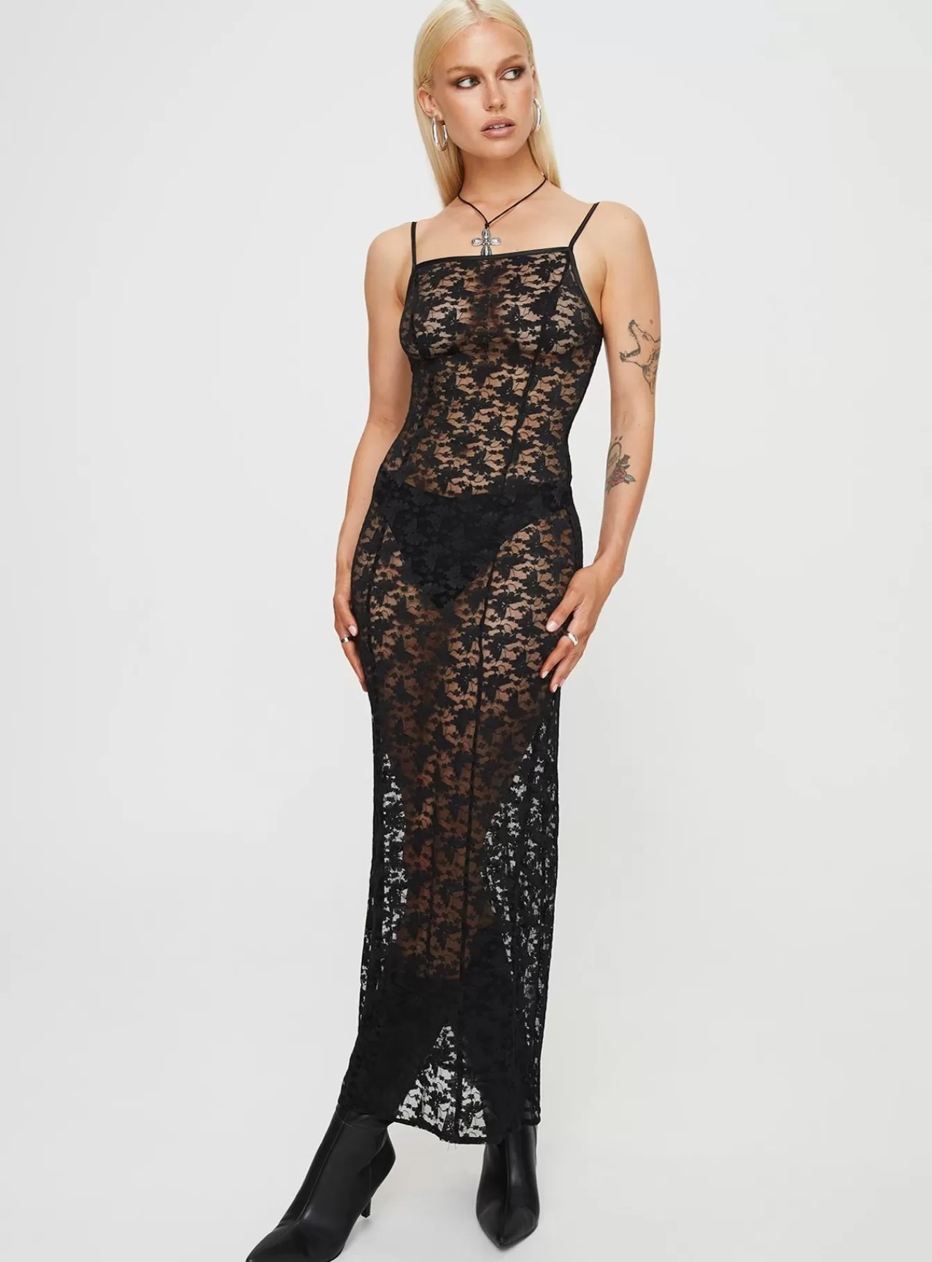 Princess Polly Maxi Dresses | Countess Maxi Dress Black