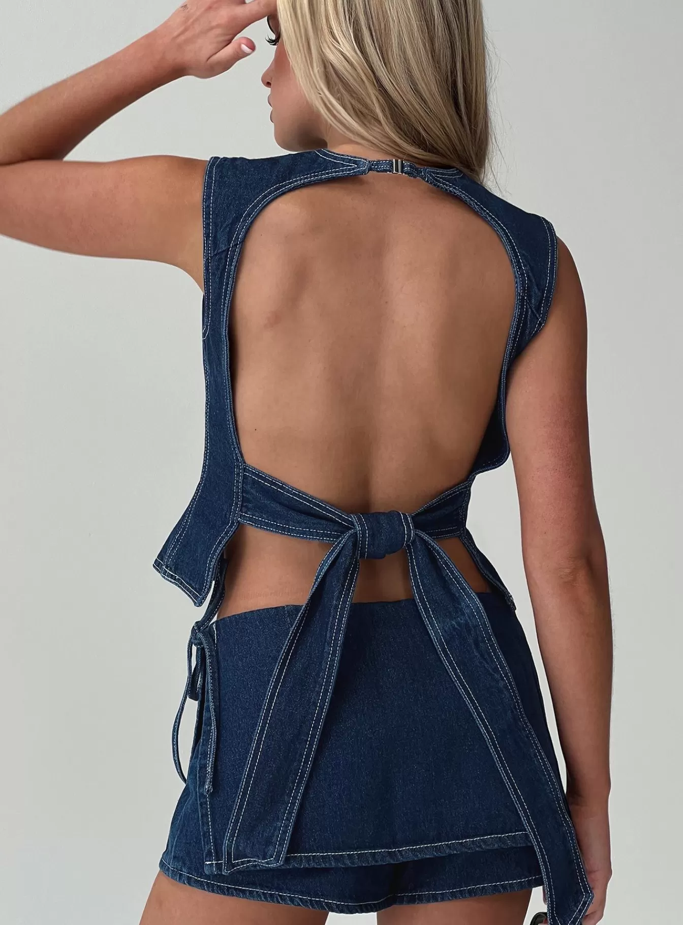 Princess Polly Tanks & Strapless Tops | Countryside Top Denim