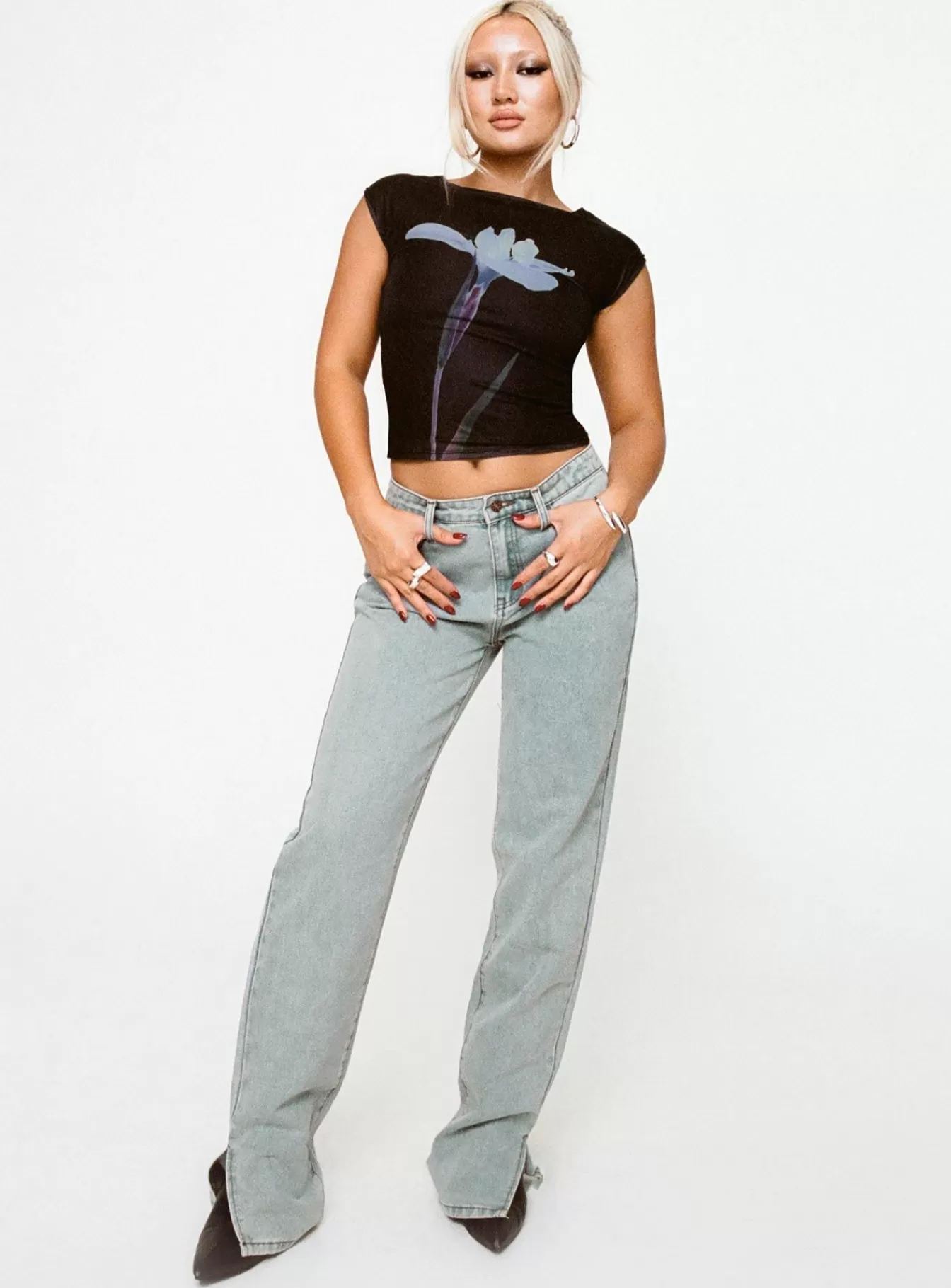 Princess Polly Jeans | Crawford Jeans Light Wash