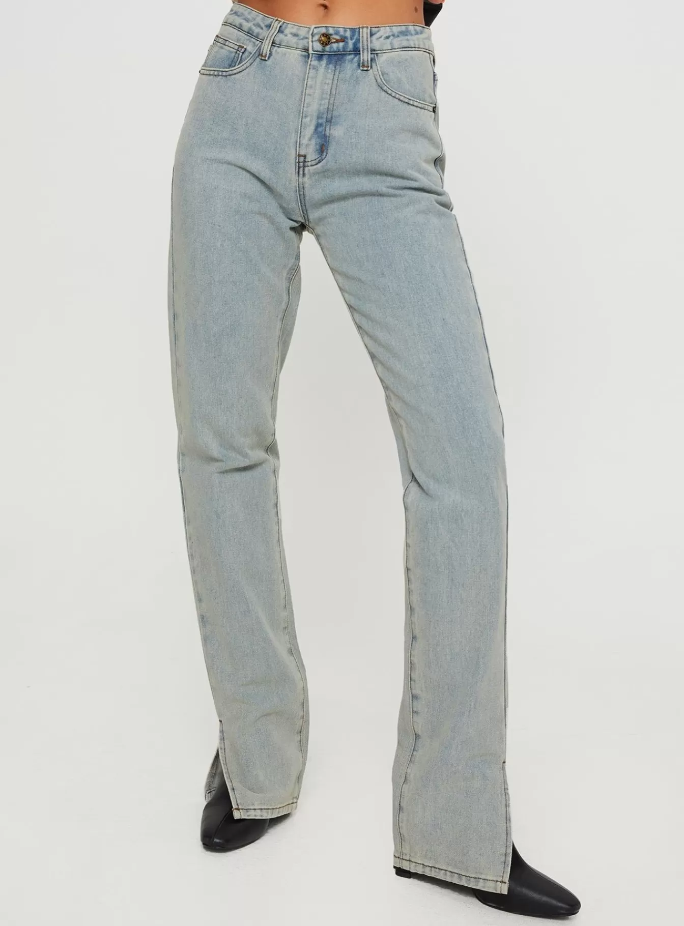 Princess Polly Jeans | Crawford Jeans Light Wash