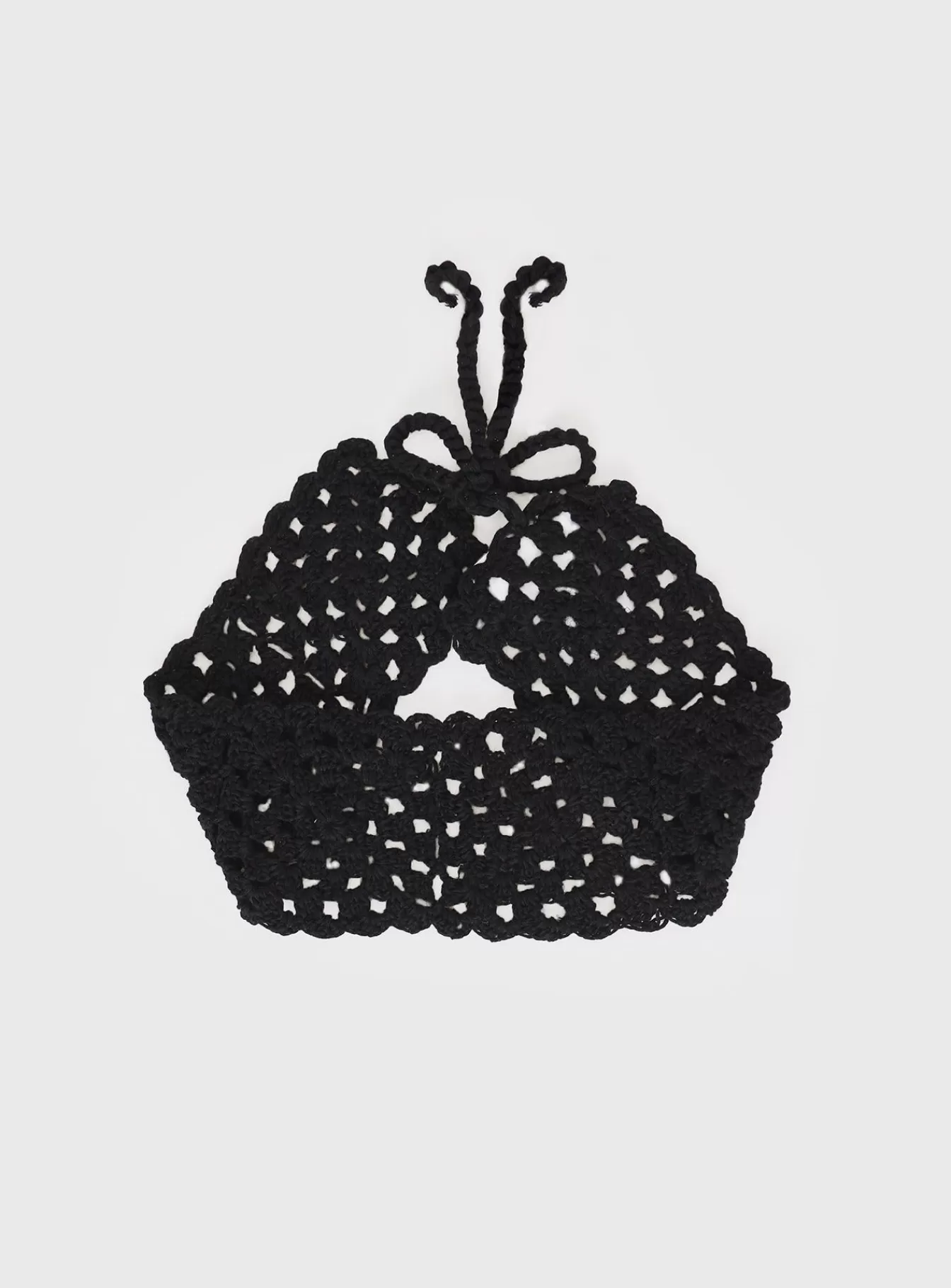 Princess Polly Hair Accessories | Crotchet Headband Black