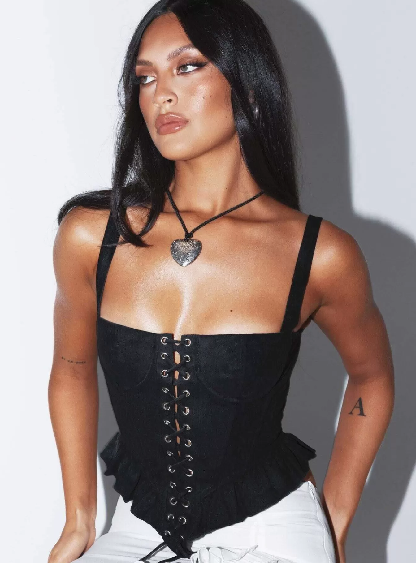 Princess Polly Corsets & Bustiers | Cuatro Corset Top Black