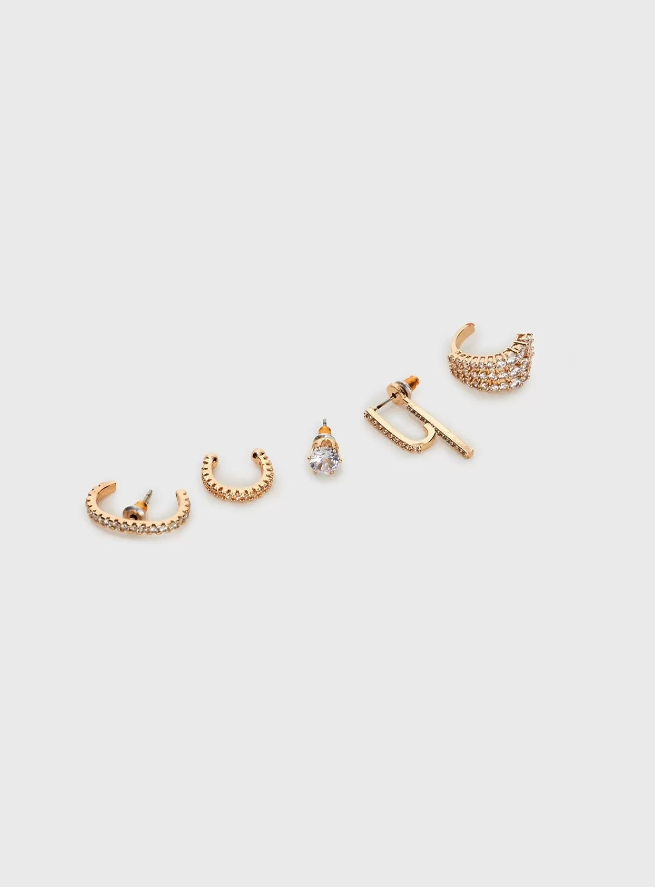 Princess Polly Earrings | Cuffing Season Earring Pack Gold