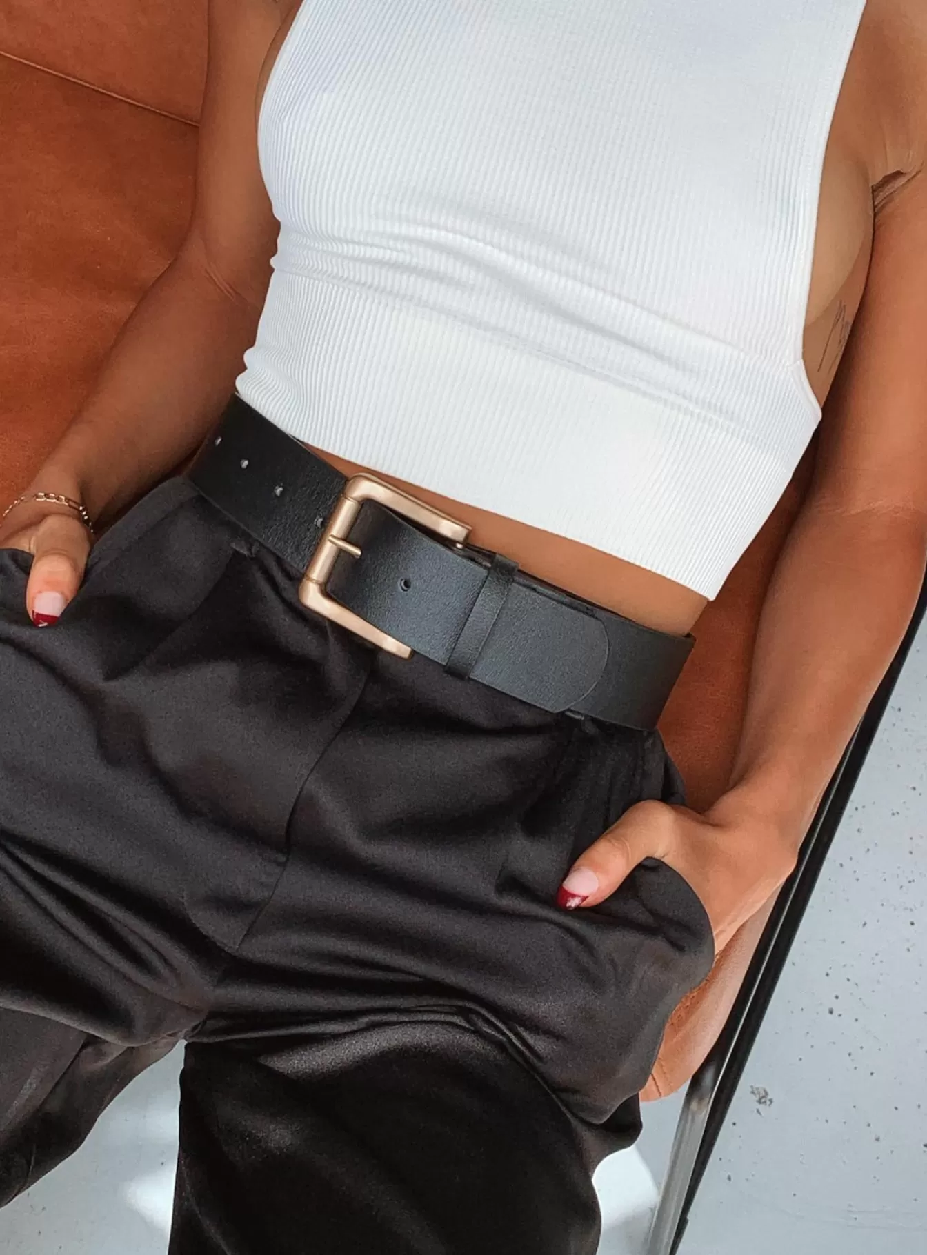 Princess Polly Belts | Cutie Cutie Belt Black