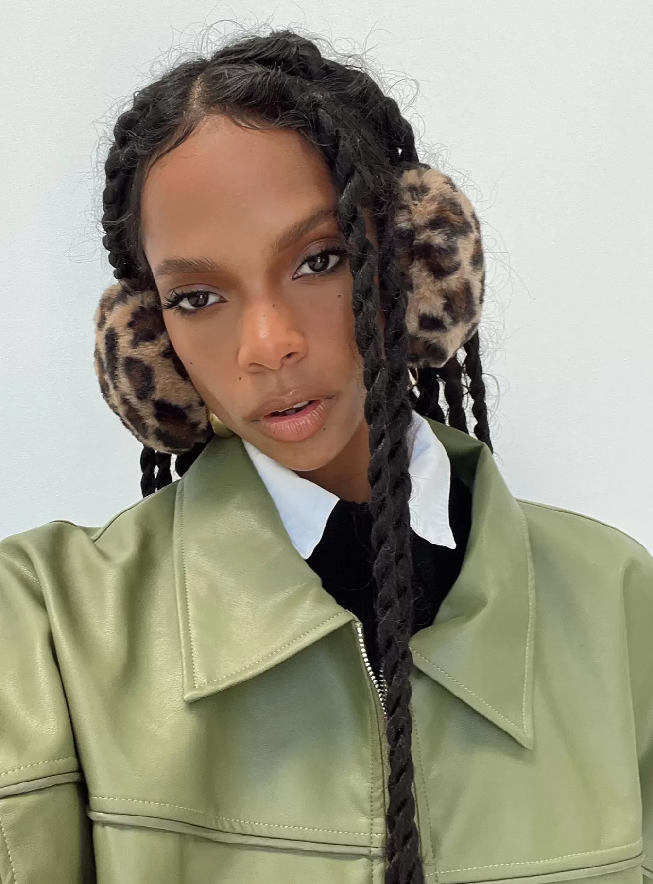 Princess Polly Specialty Items | Damelio Ear Muffs Leopard