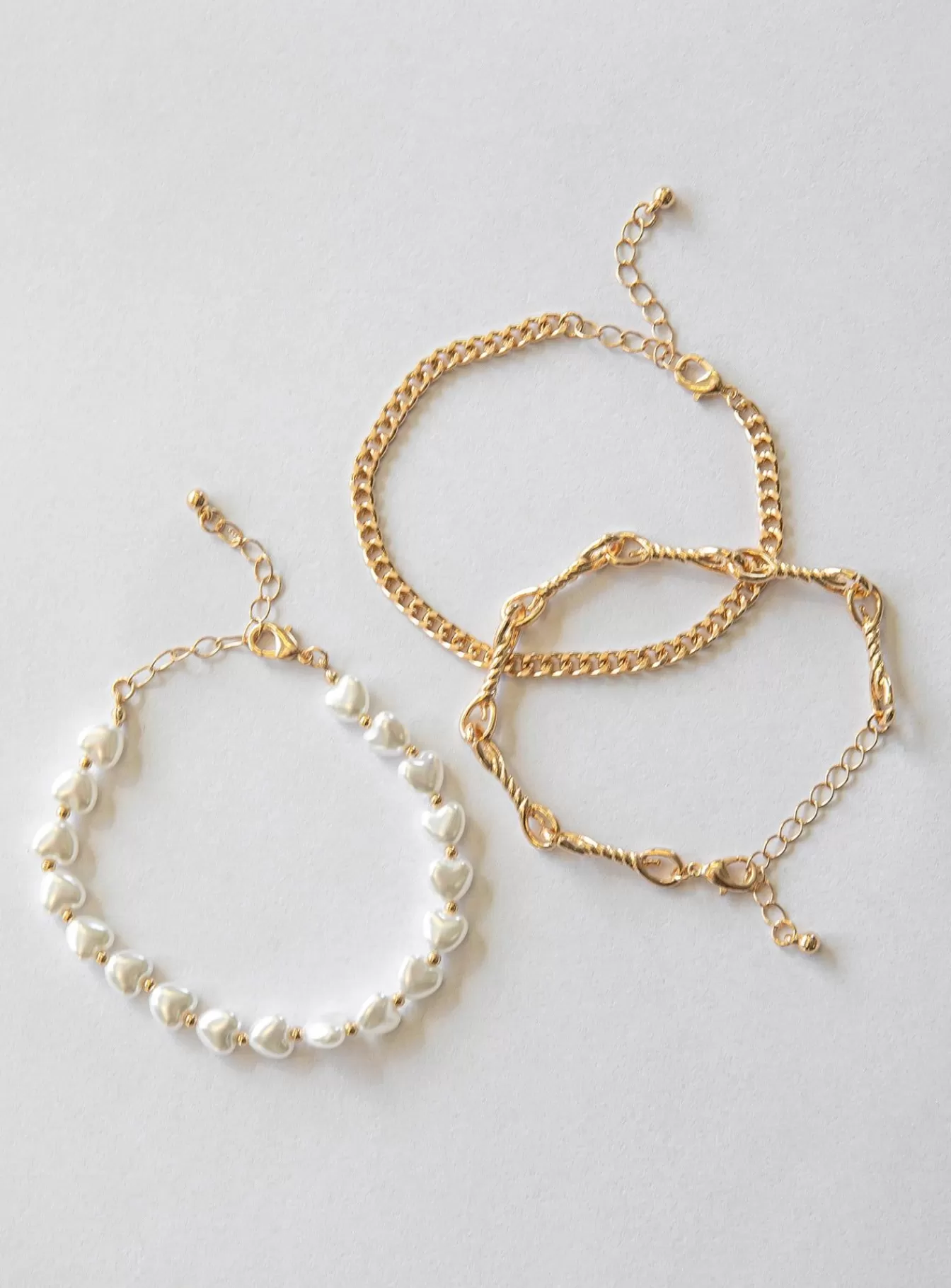 Princess Polly Bracelets & Cuffs | Davide Bracelet Pack Gold