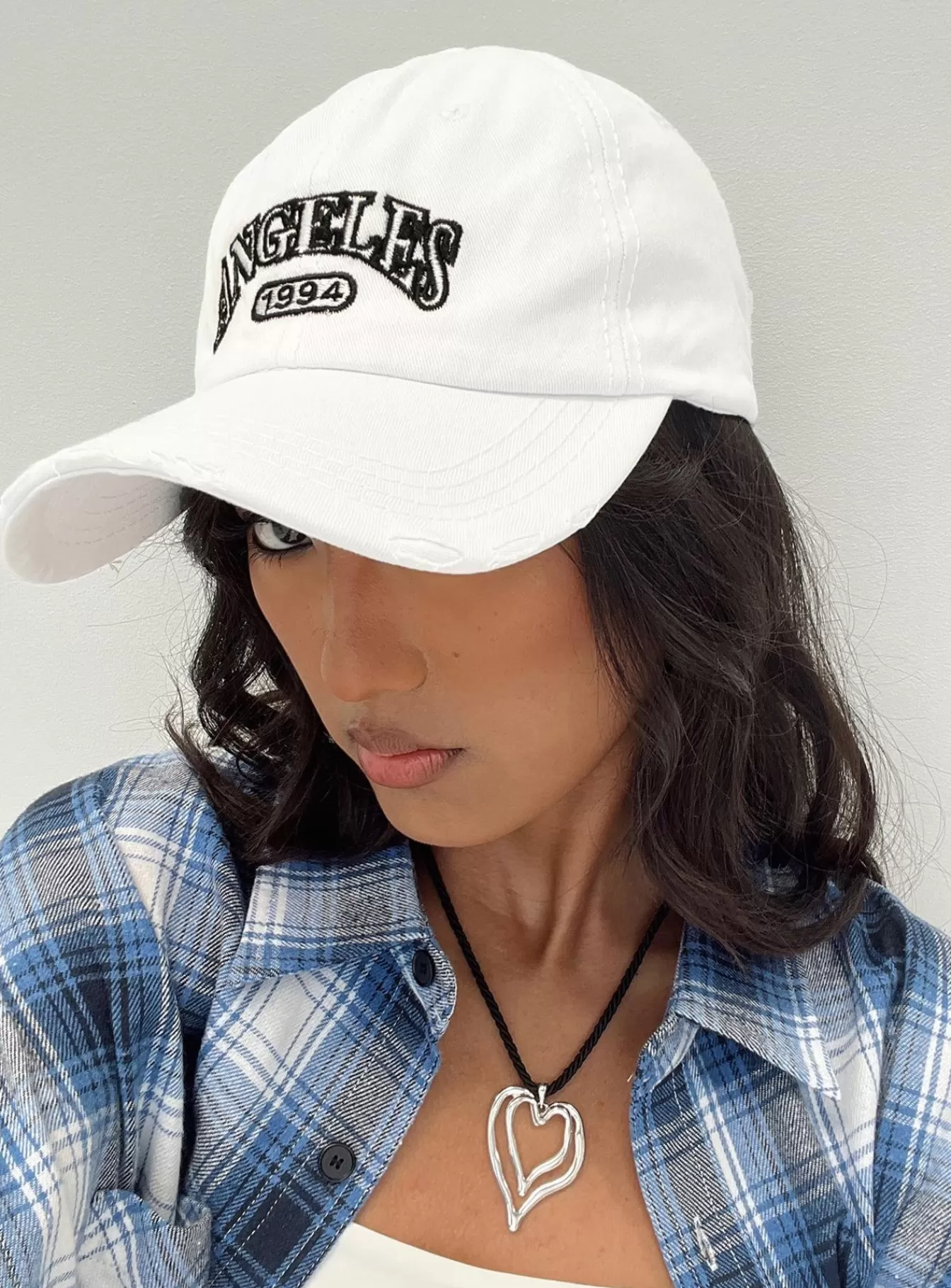 Princess Polly Hats | Daymien Cap White
