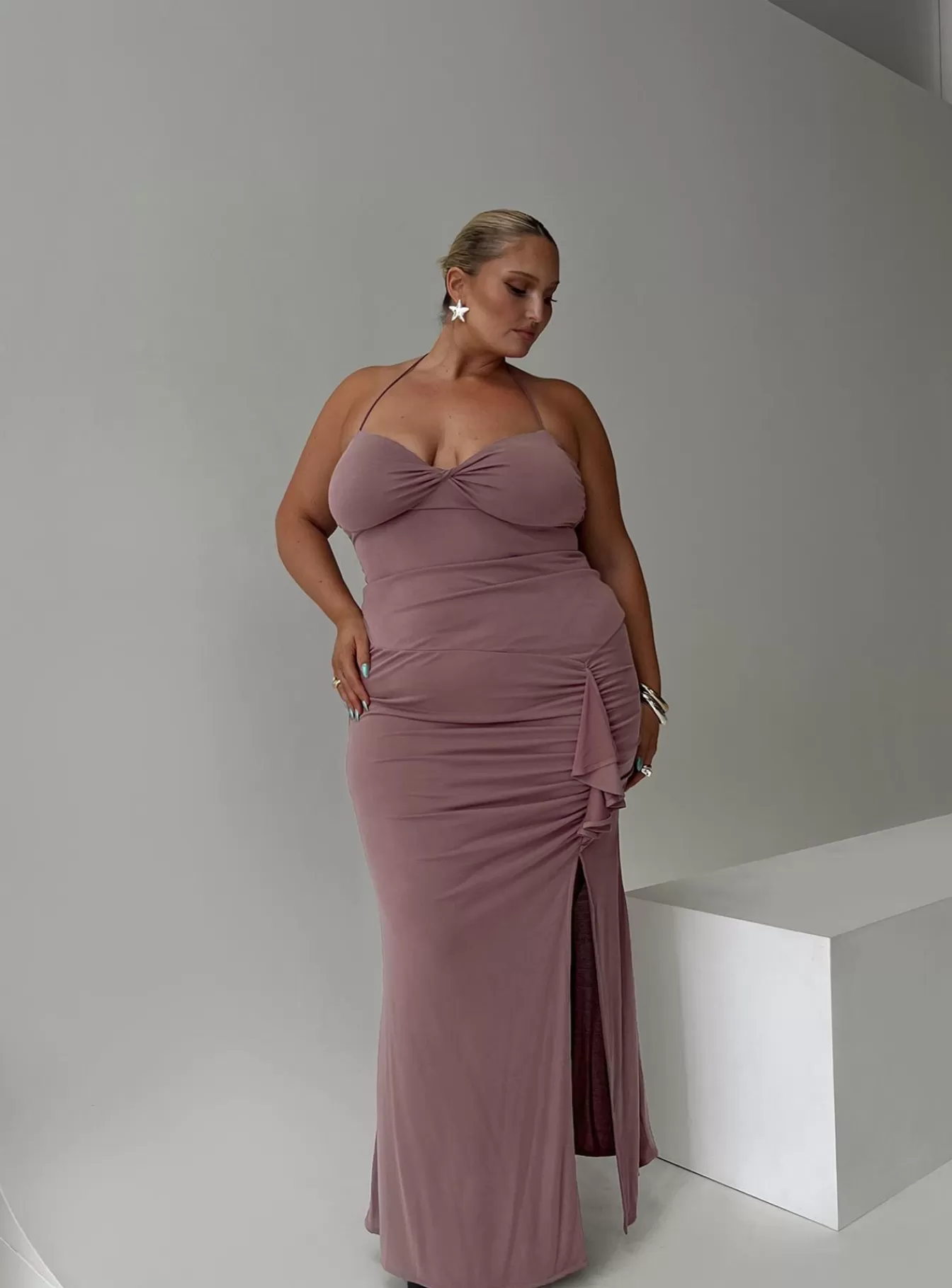 Princess Polly Maxi Dresses | Destinations Maxi Dress Curve Mauve