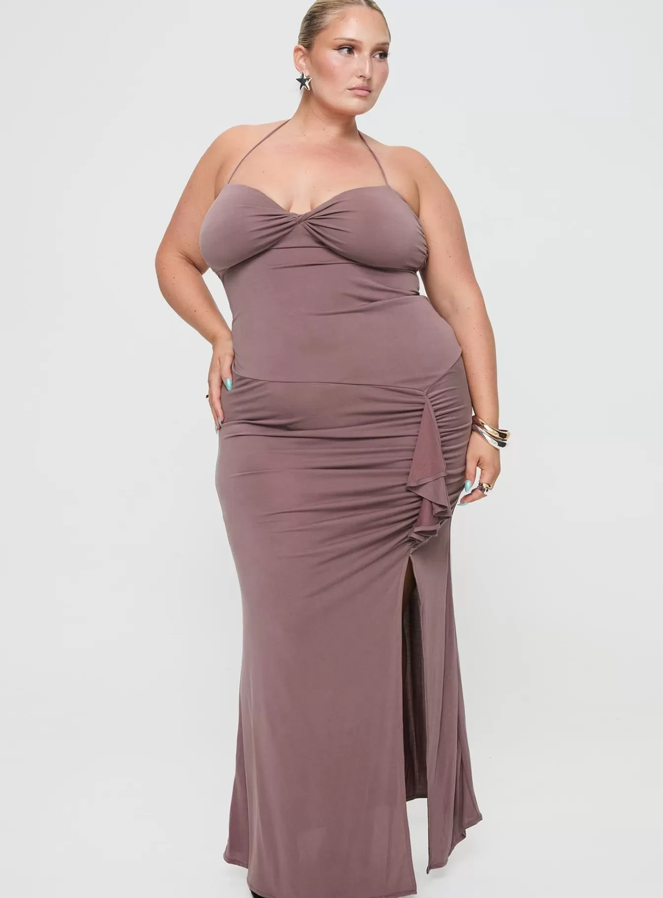 Princess Polly Maxi Dresses | Destinations Maxi Dress Curve Mauve